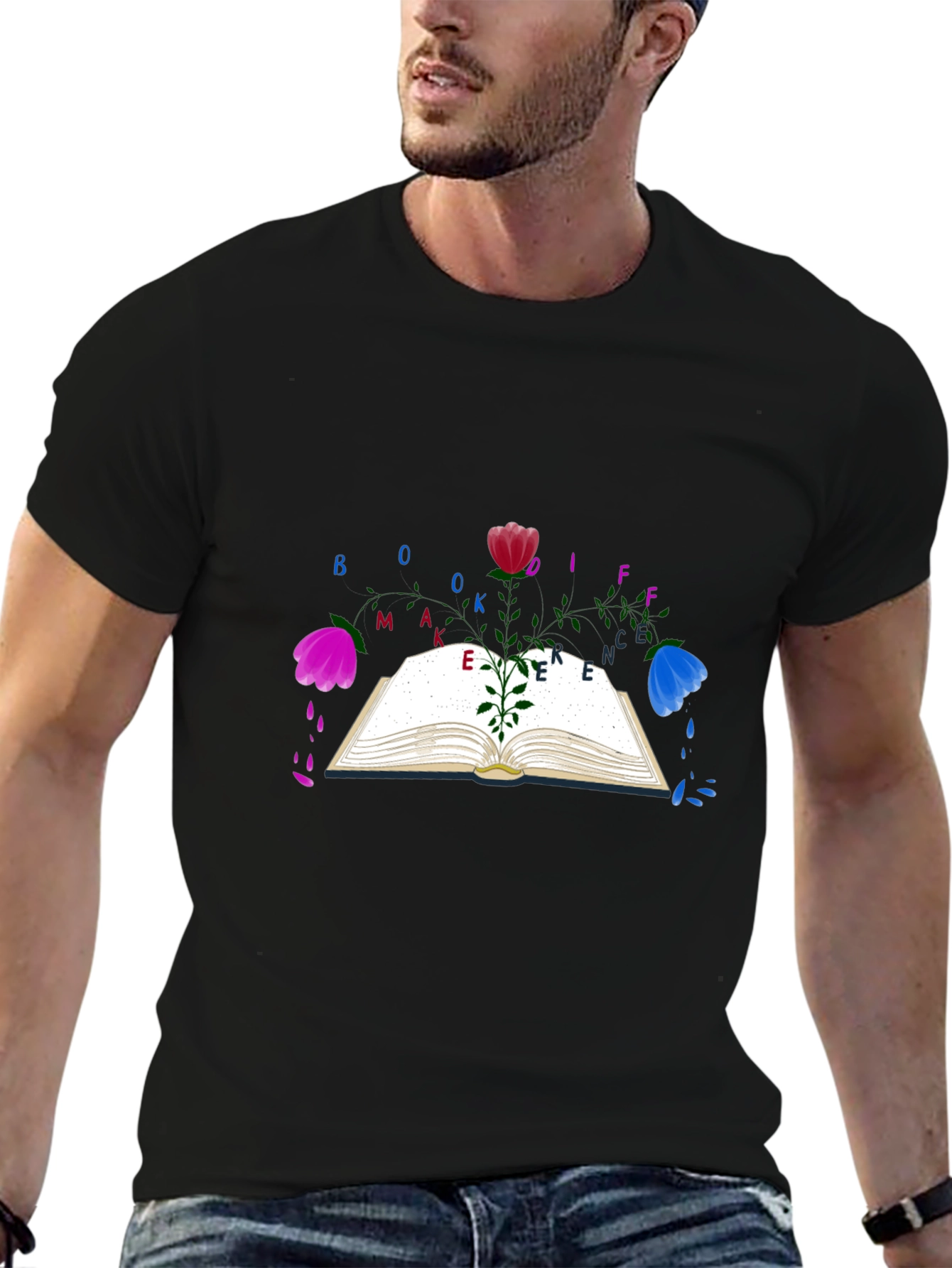 Book Make Difference Tee