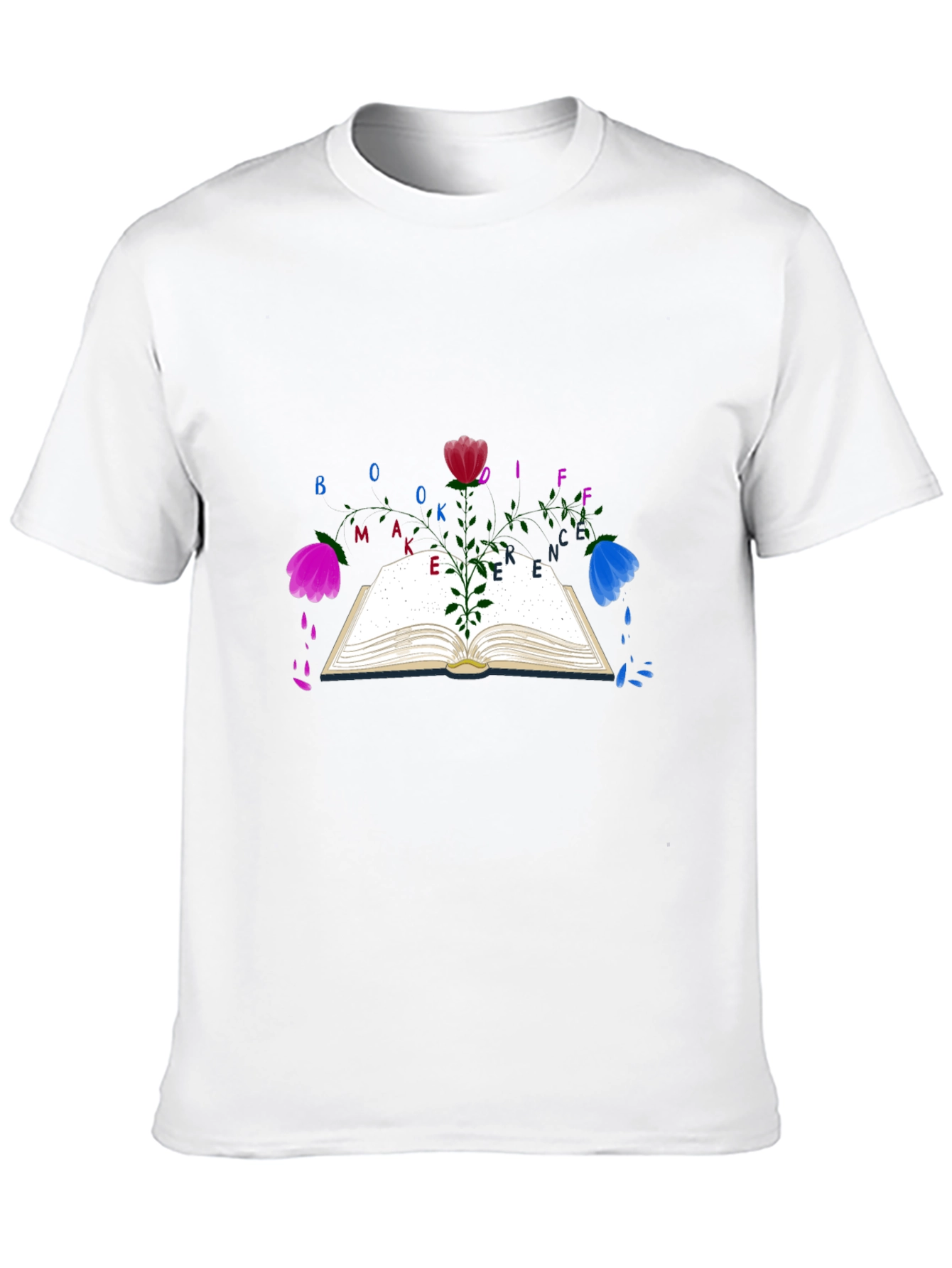 Book Make Difference Tee