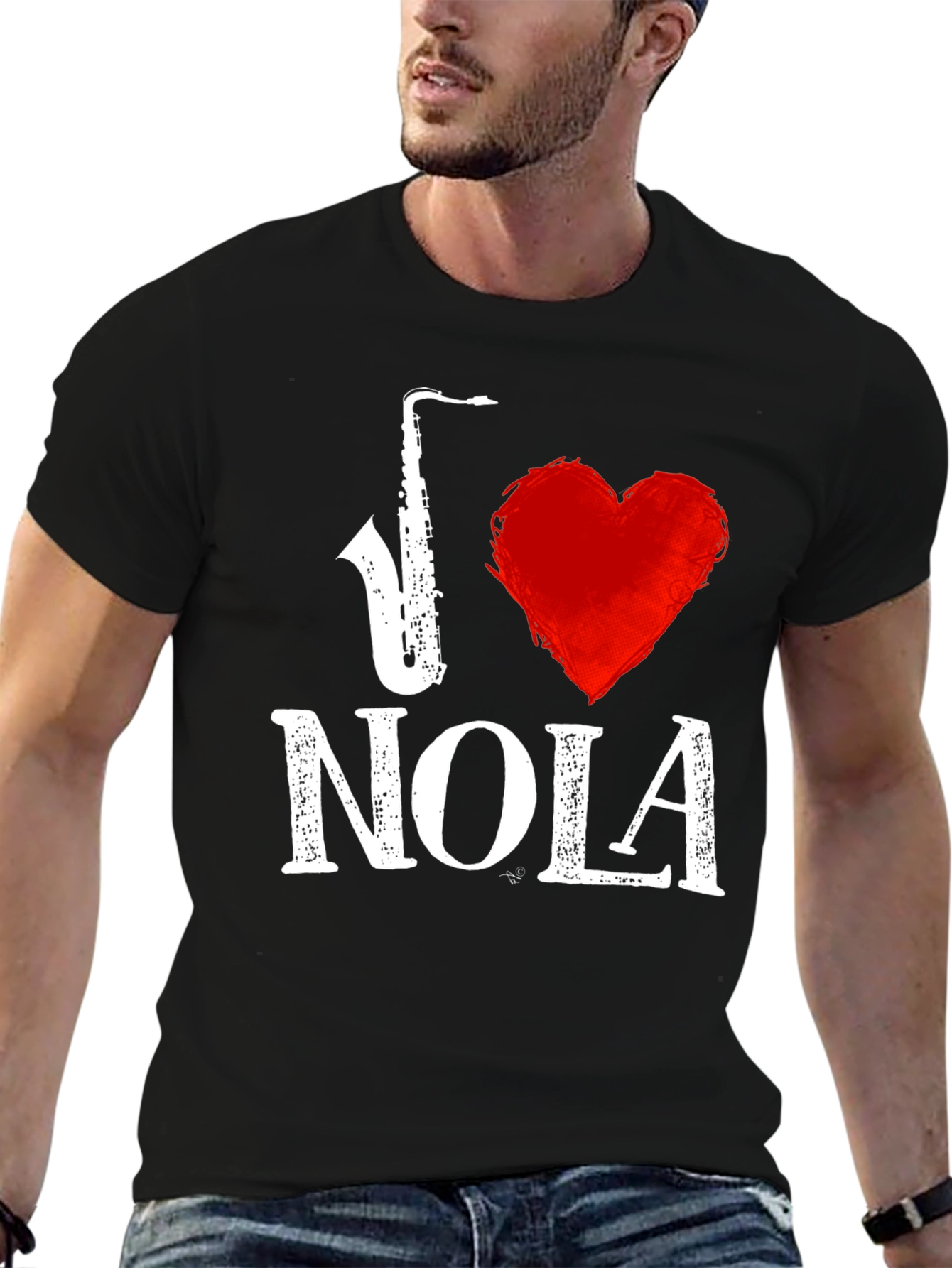 I Saxophone Heart NOLA T-Shirt