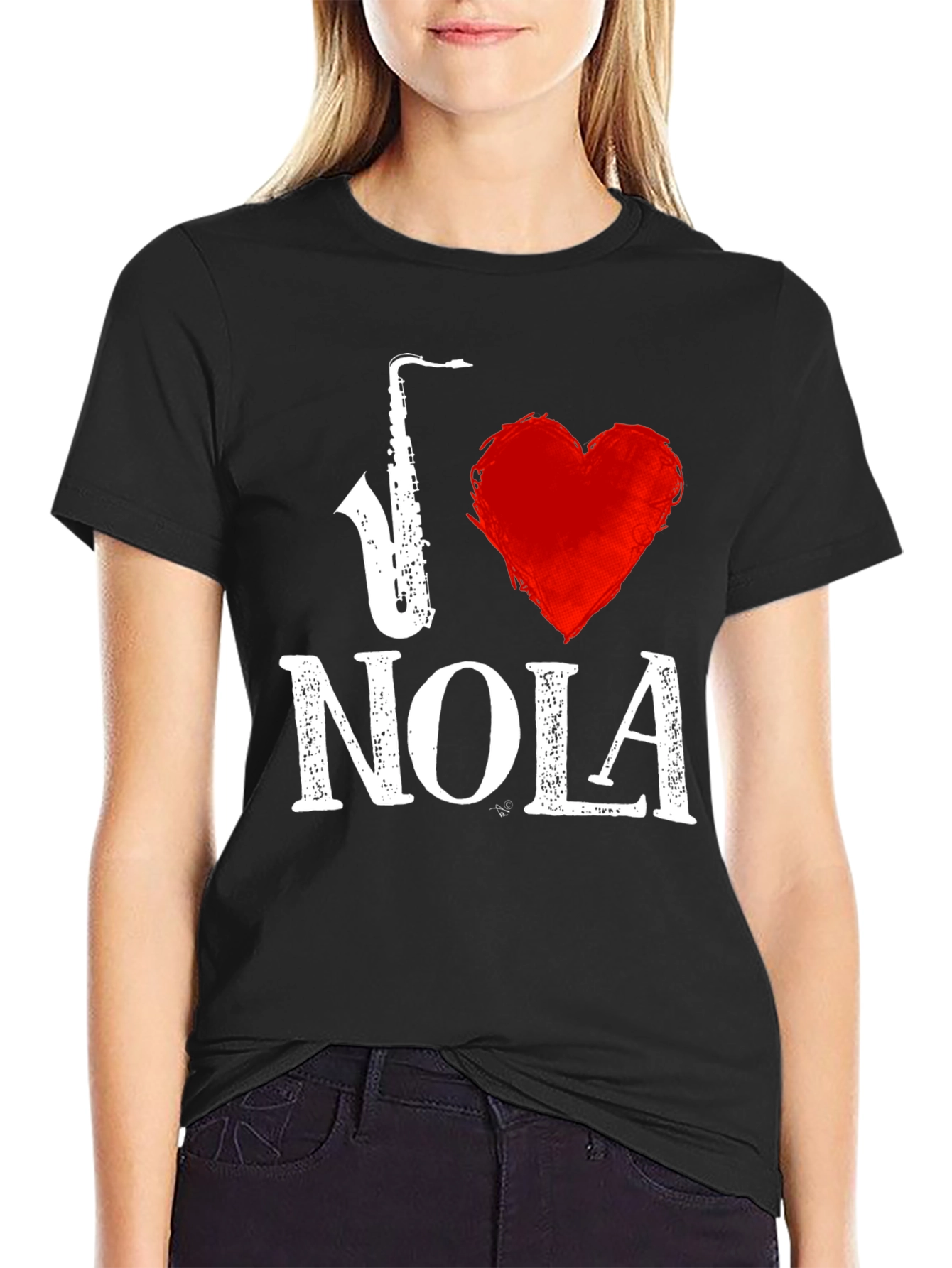 I Saxophone Heart NOLA T-Shirt