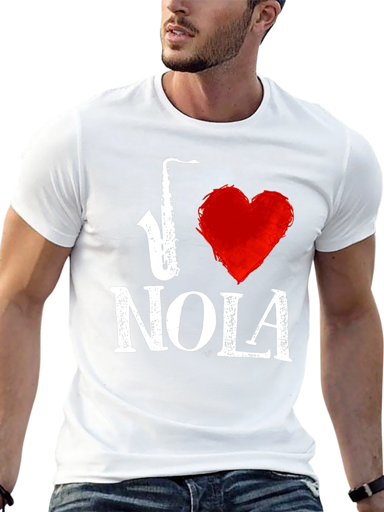 I Saxophone Heart NOLA T-Shirt