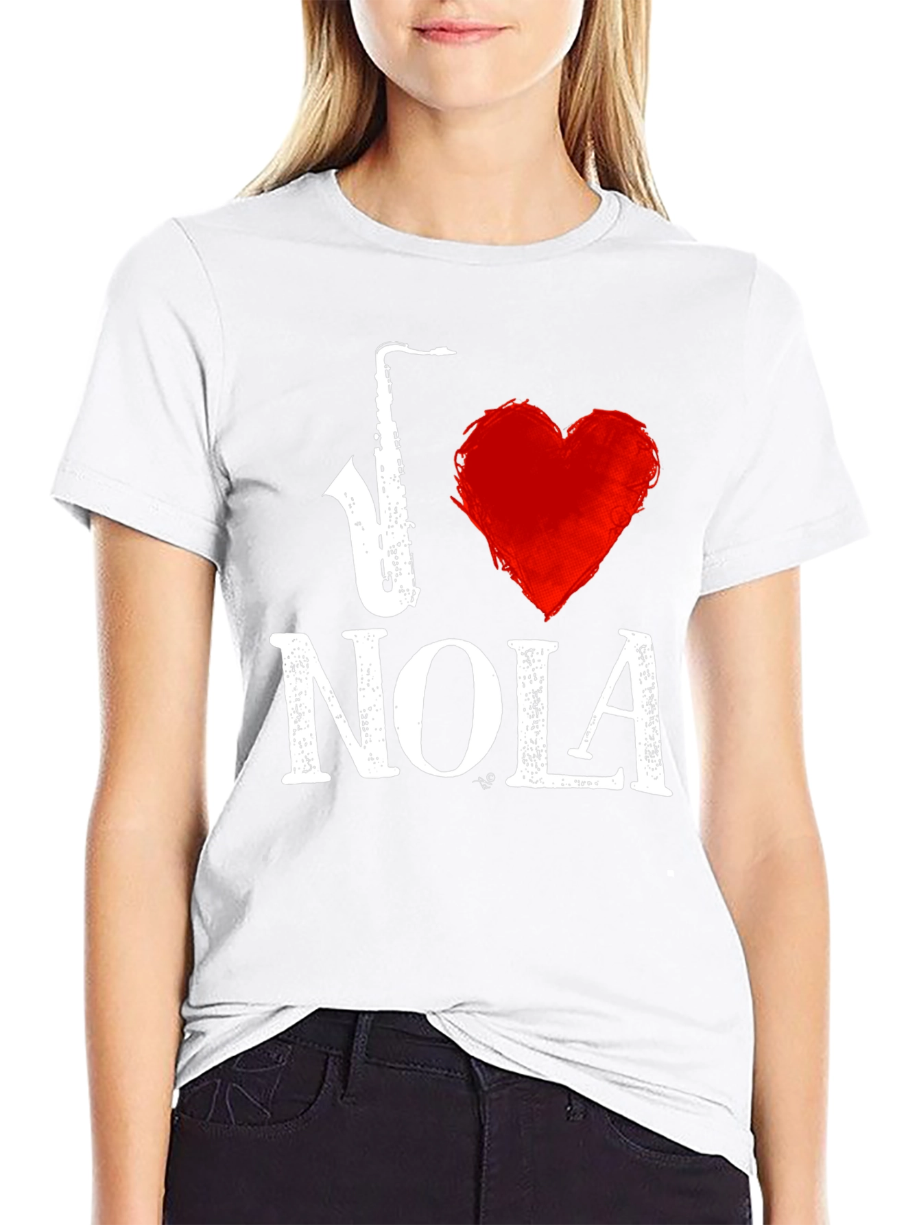 I Saxophone Heart NOLA T-Shirt