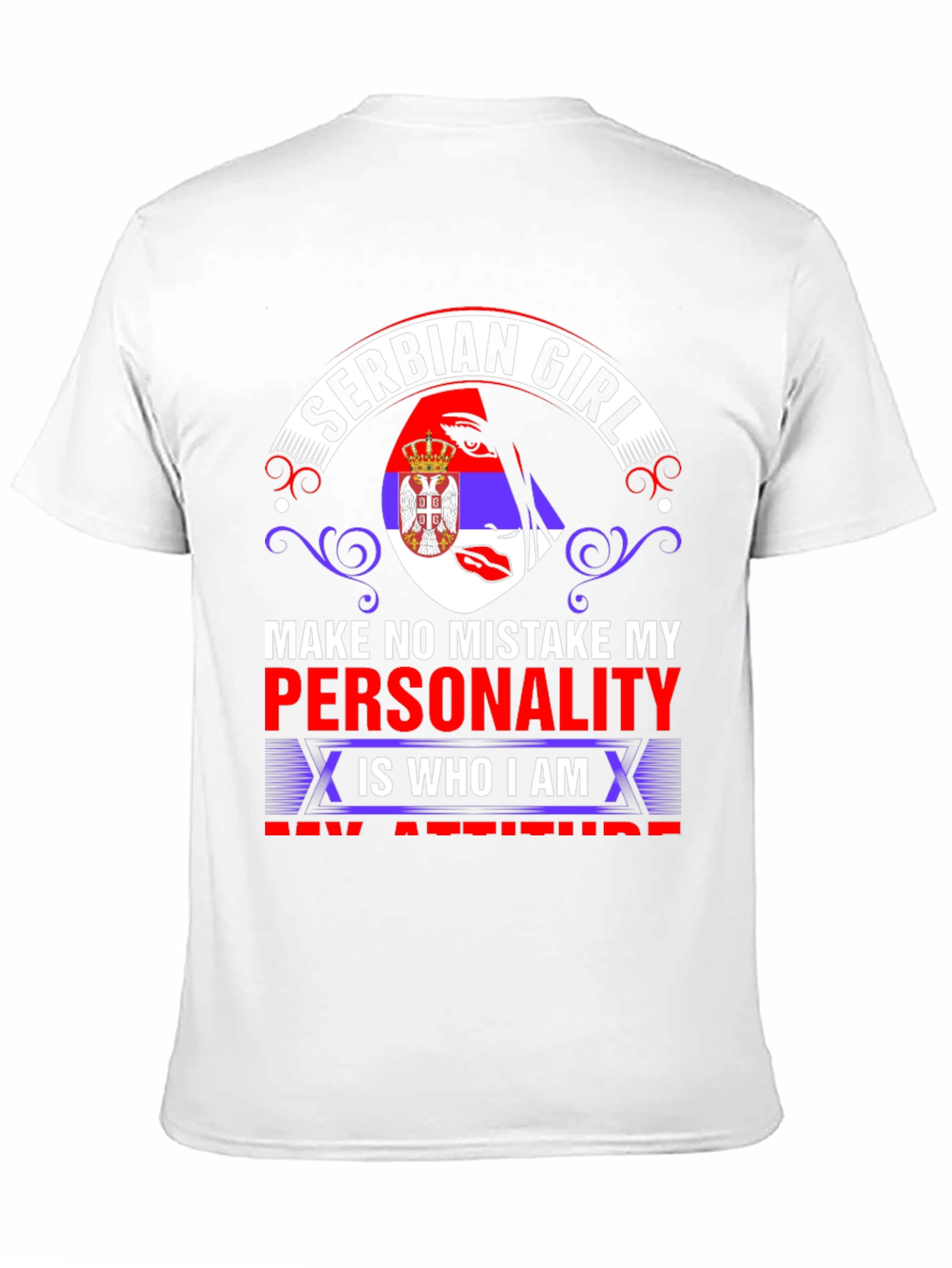 Serbian Girl Personality T-Shirt