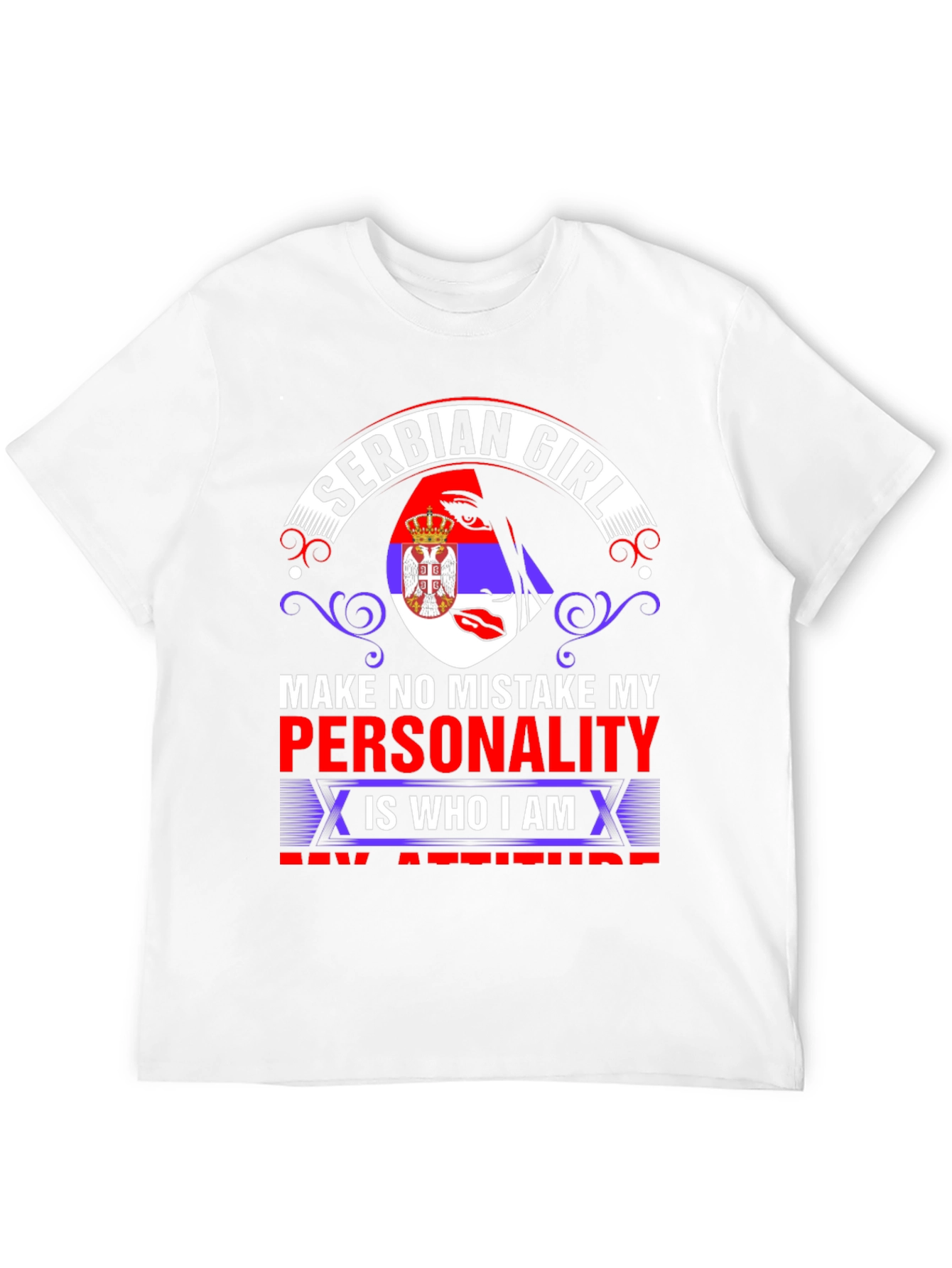 Serbian Girl Personality T-Shirt