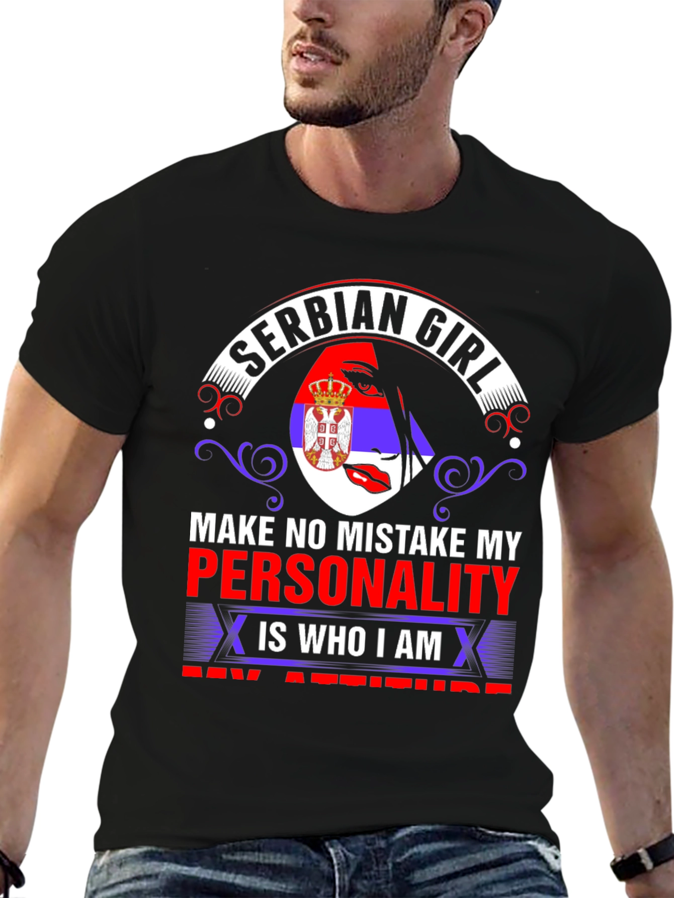 Serbian Girl Personality T-Shirt