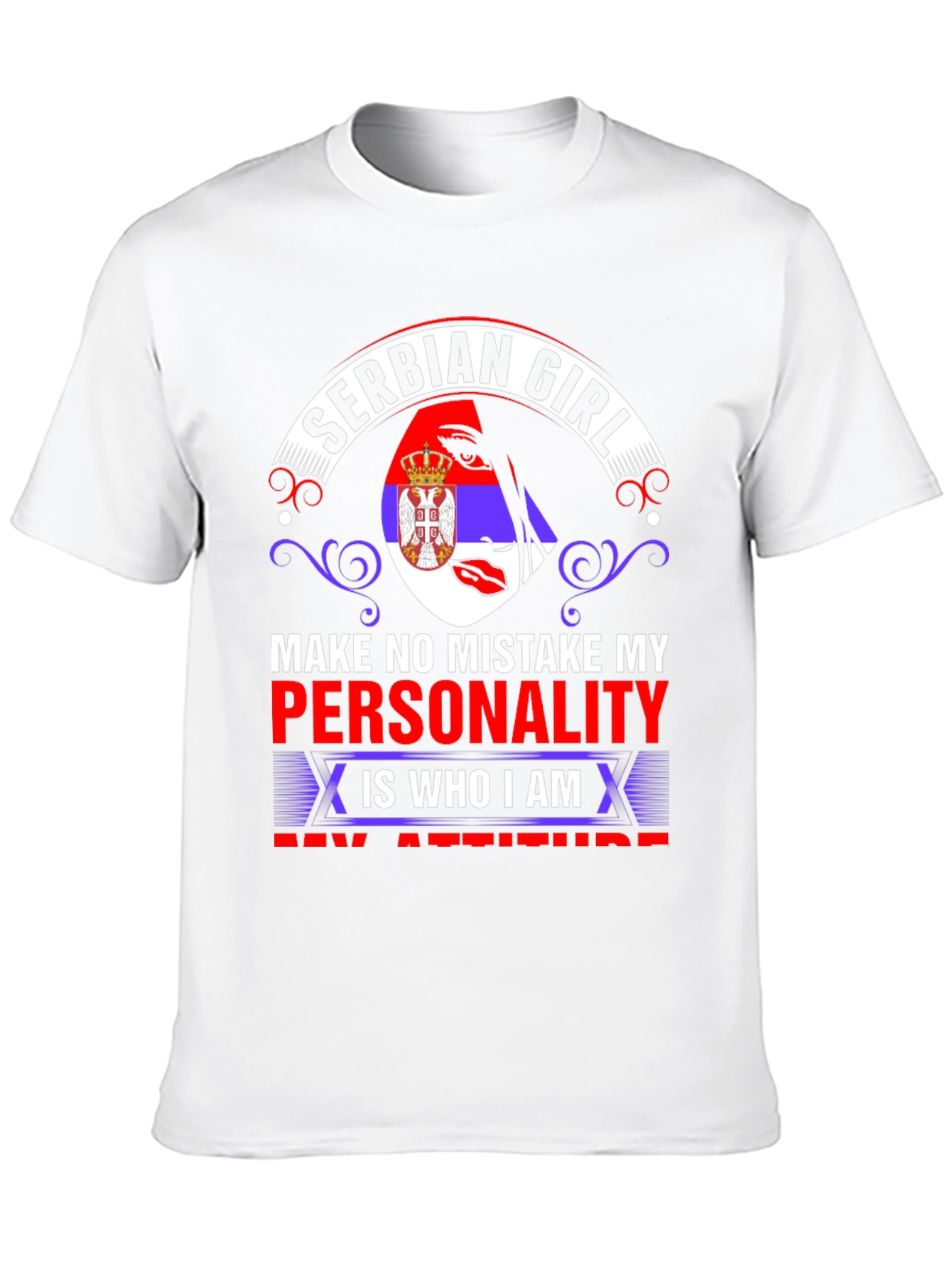 Serbian Girl Personality T-Shirt