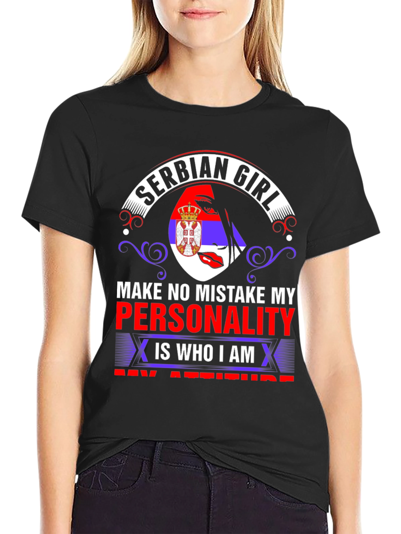 Serbian Girl Personality T-Shirt