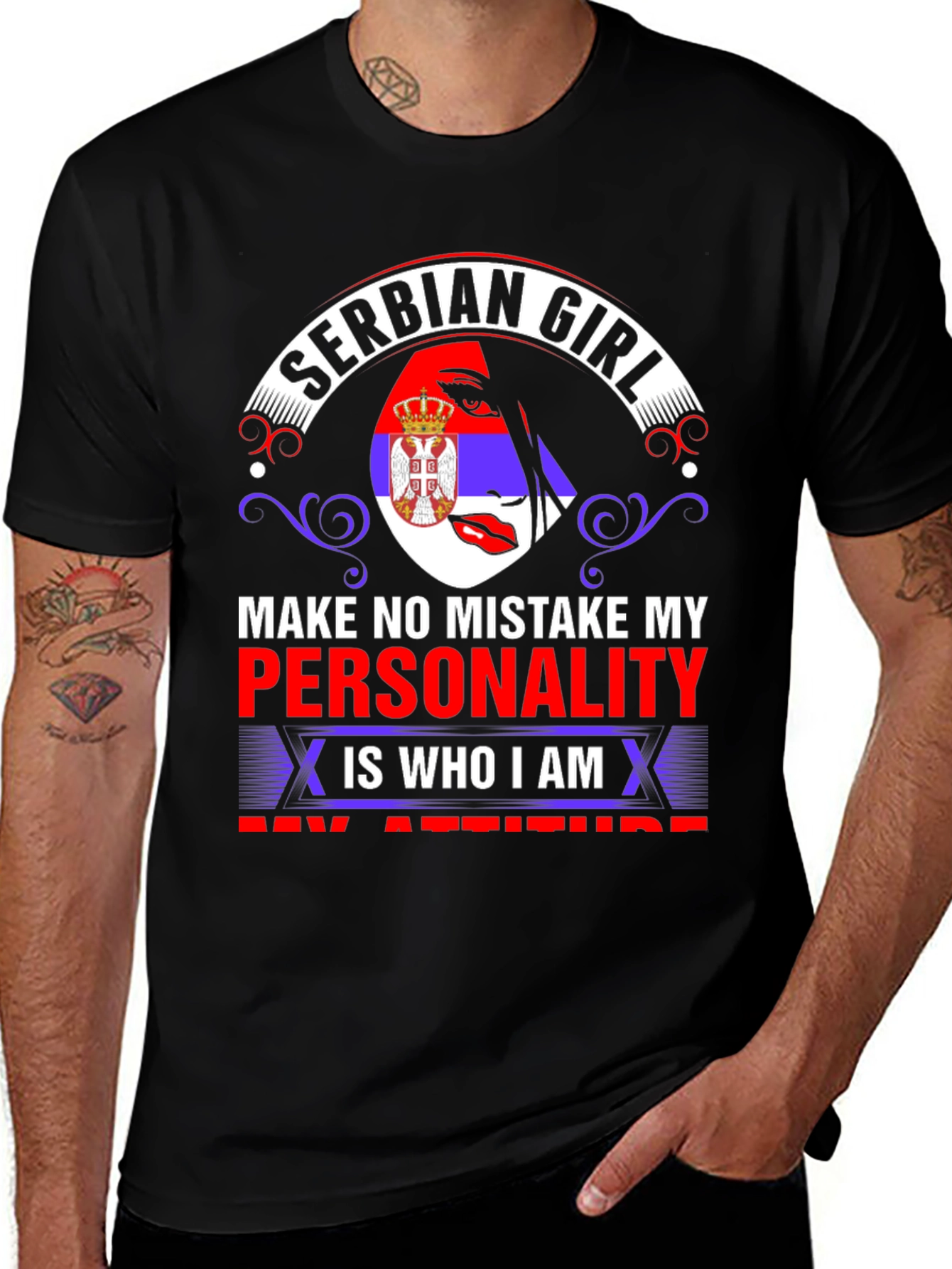 Serbian Girl Personality T-Shirt