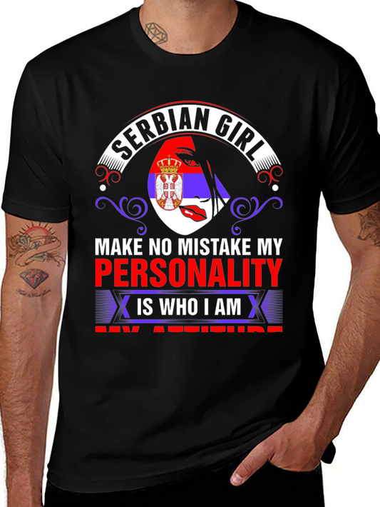 Serbian Girl Personality T-Shirt