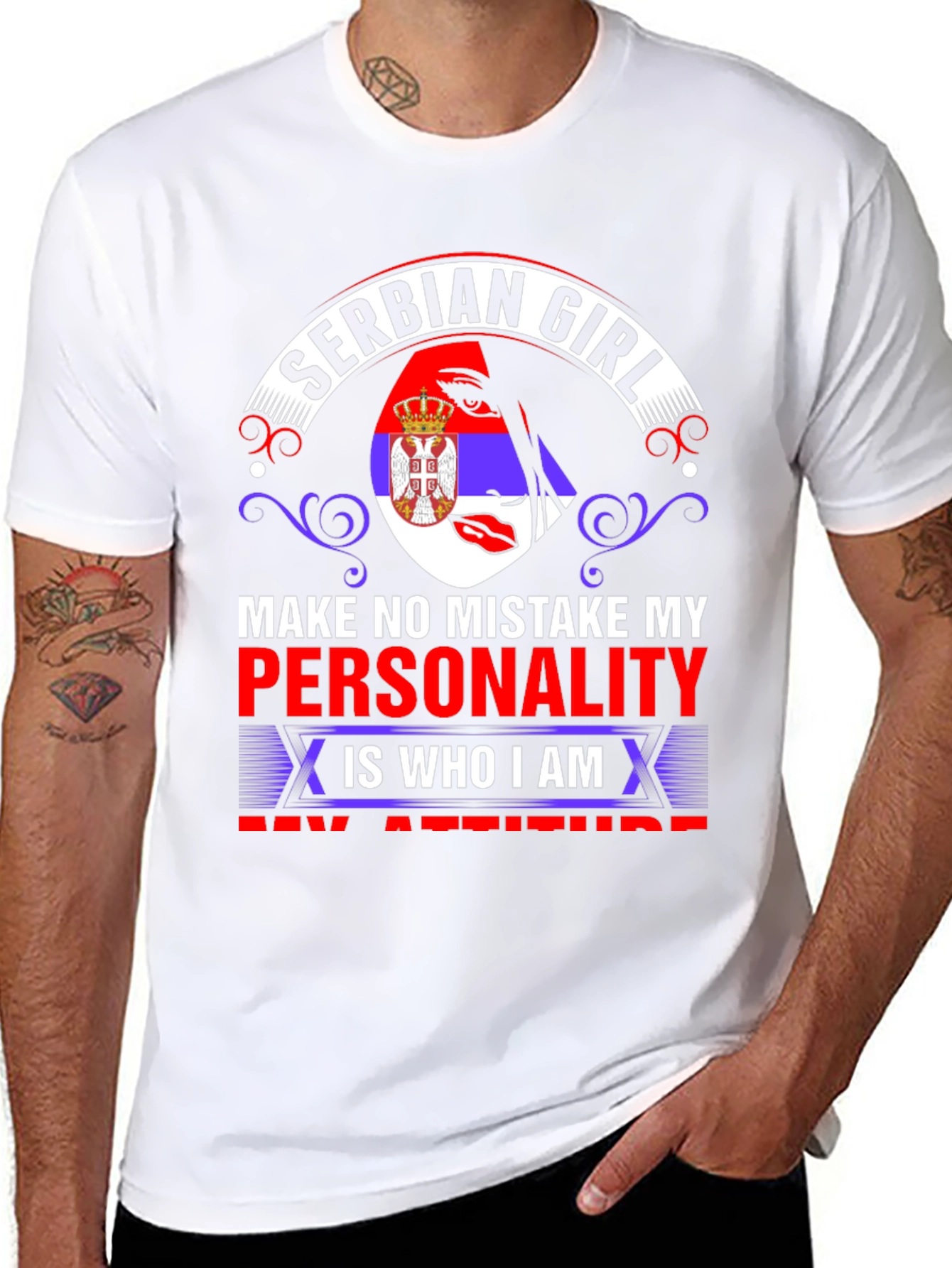 Serbian Girl Personality T-Shirt