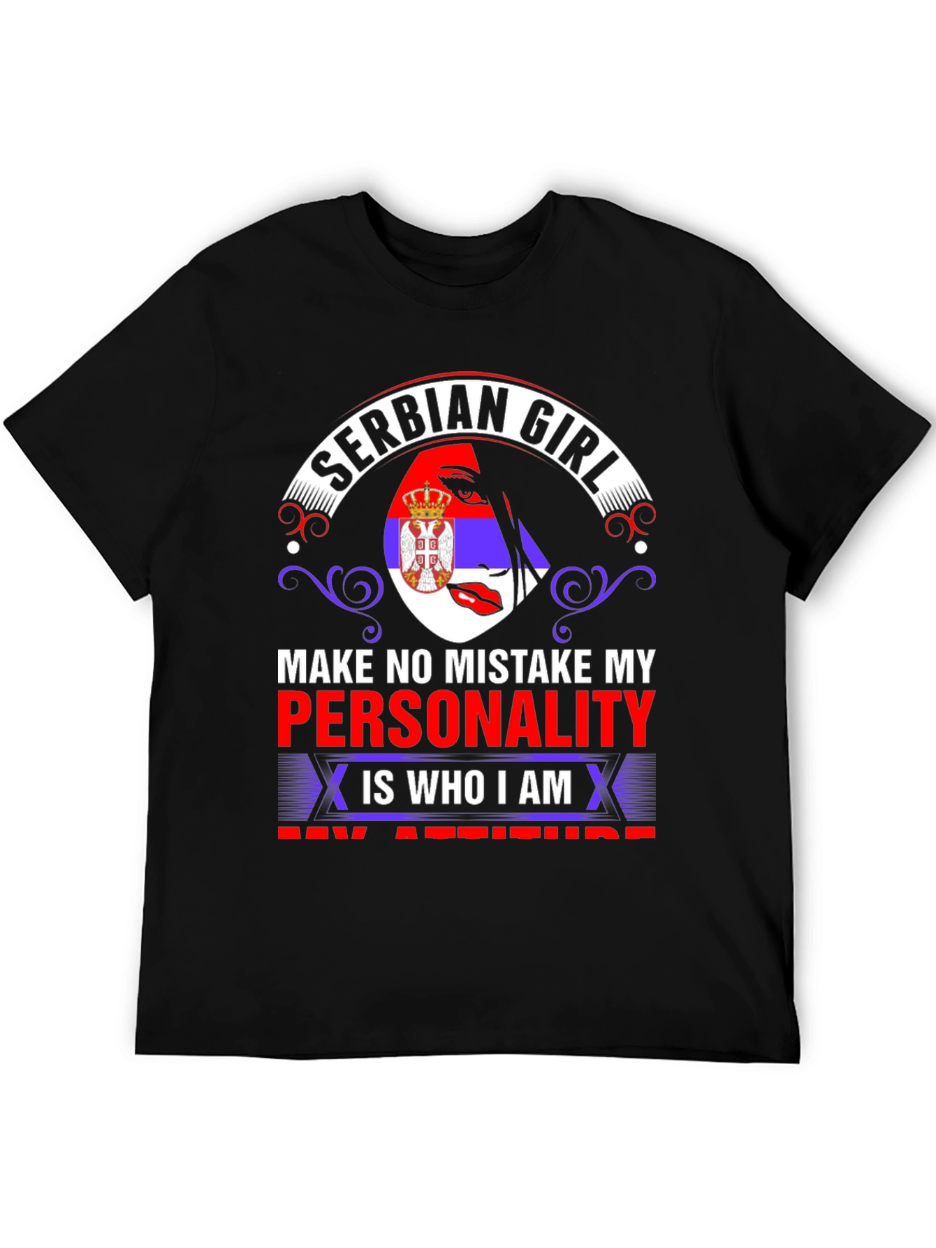 Serbian Girl Personality T-Shirt
