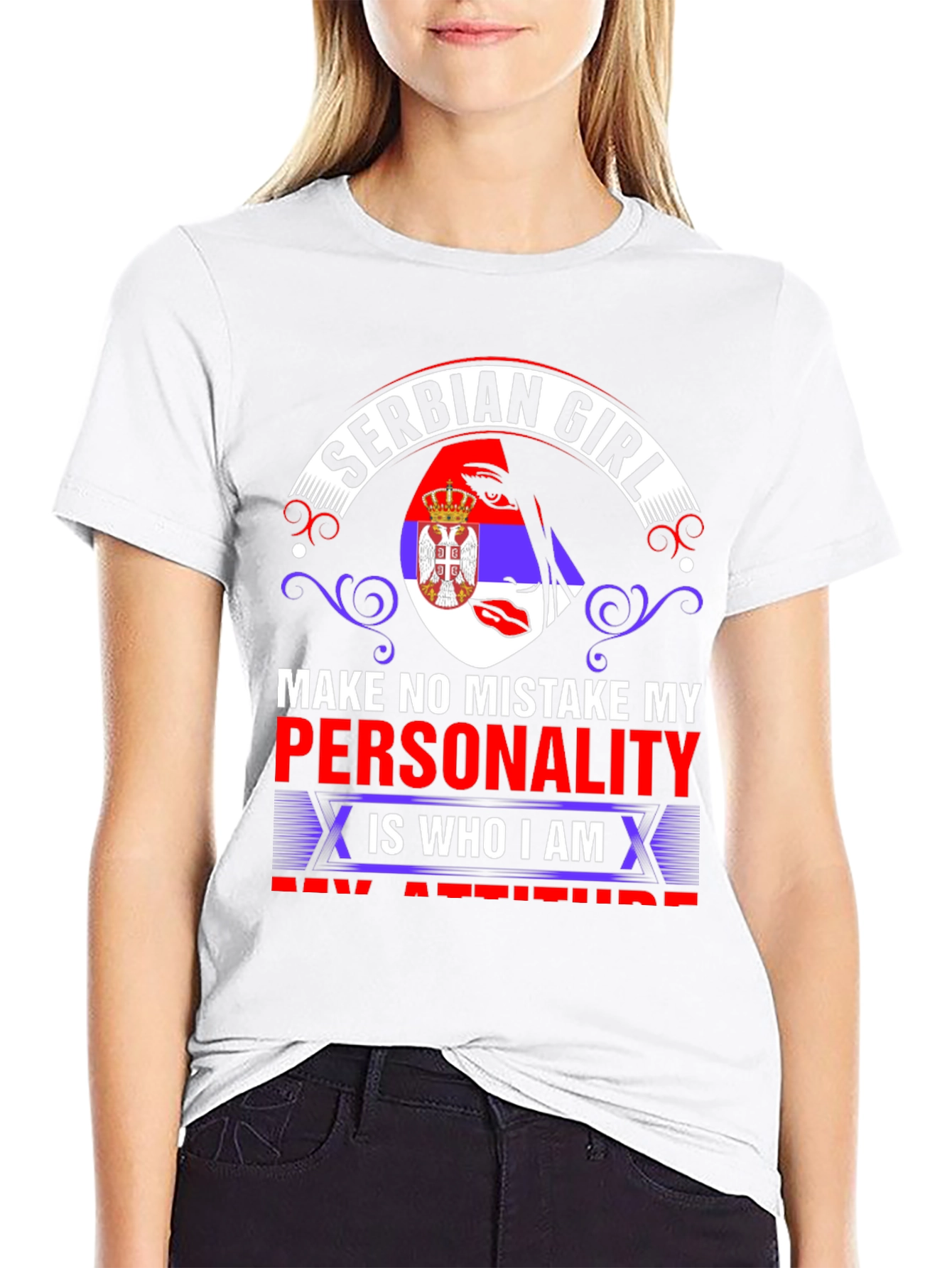 Serbian Girl Personality T-Shirt