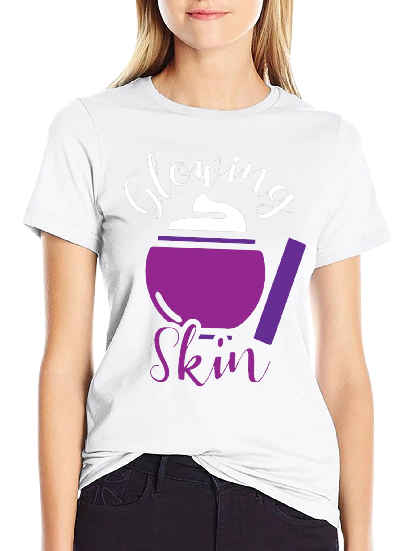 Glowing Skin T-Shirt - Unisex Fashion Tee