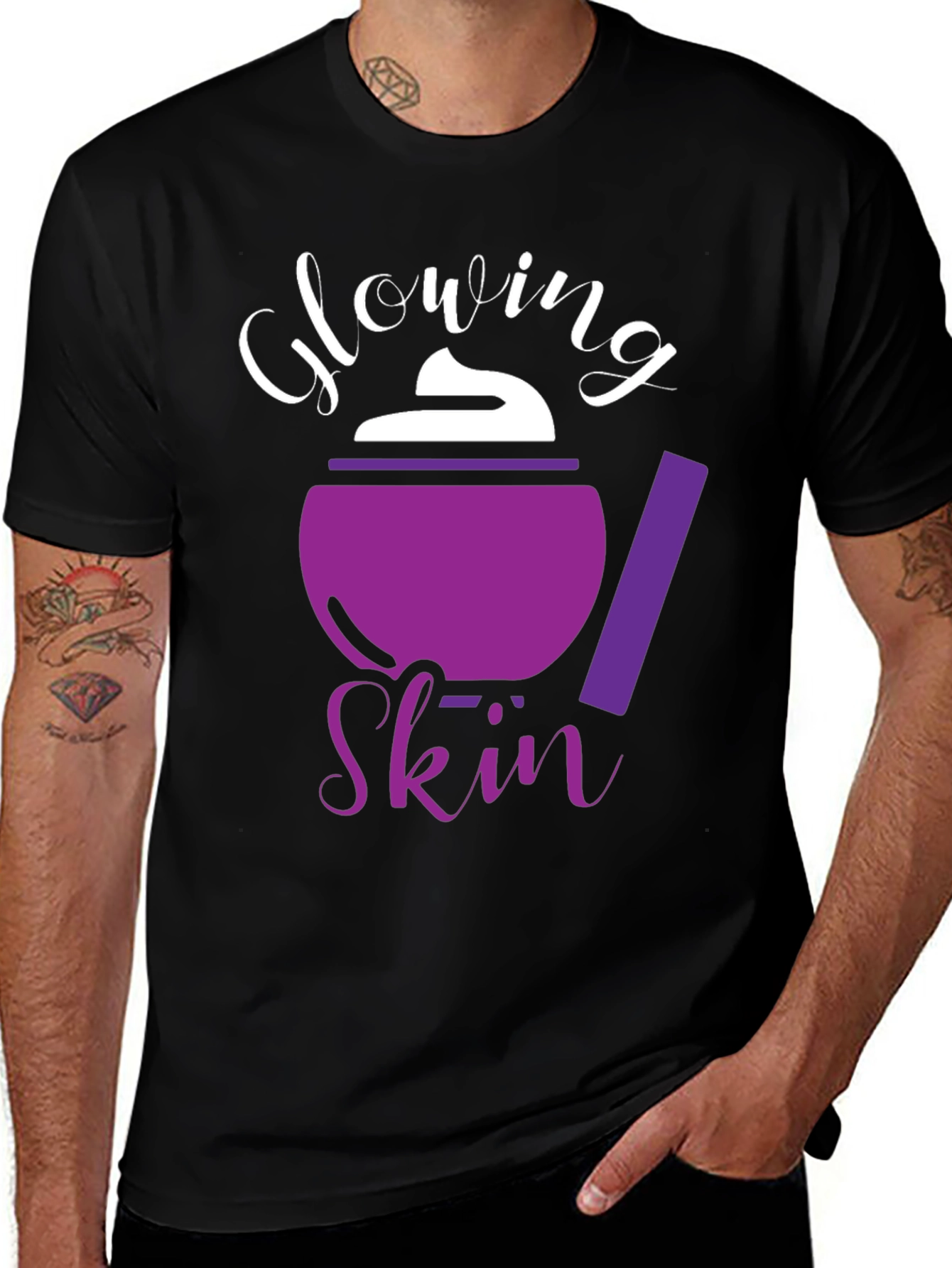 Glowing Skin T-Shirt - Unisex Fashion Tee