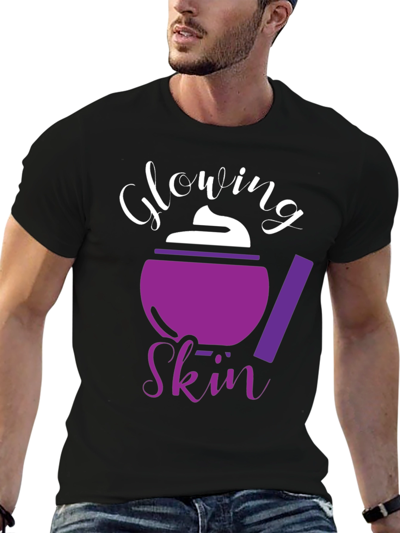 Glowing Skin T-Shirt - Unisex Fashion Tee