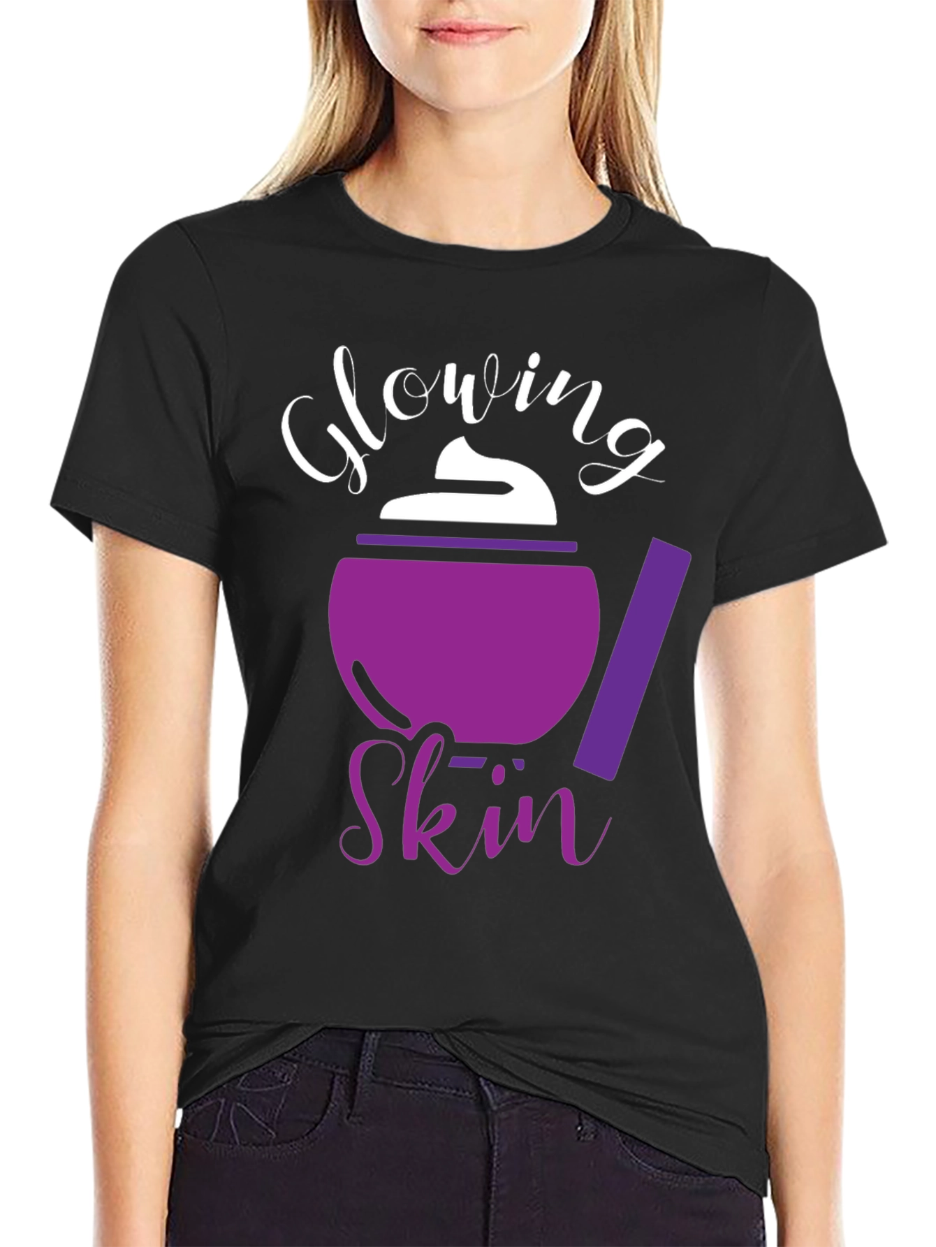 Glowing Skin T-Shirt - Unisex Fashion Tee