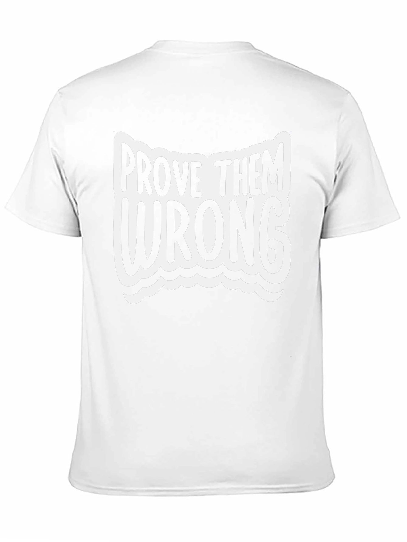 Prove Them Wrong Black Graphic Tee
