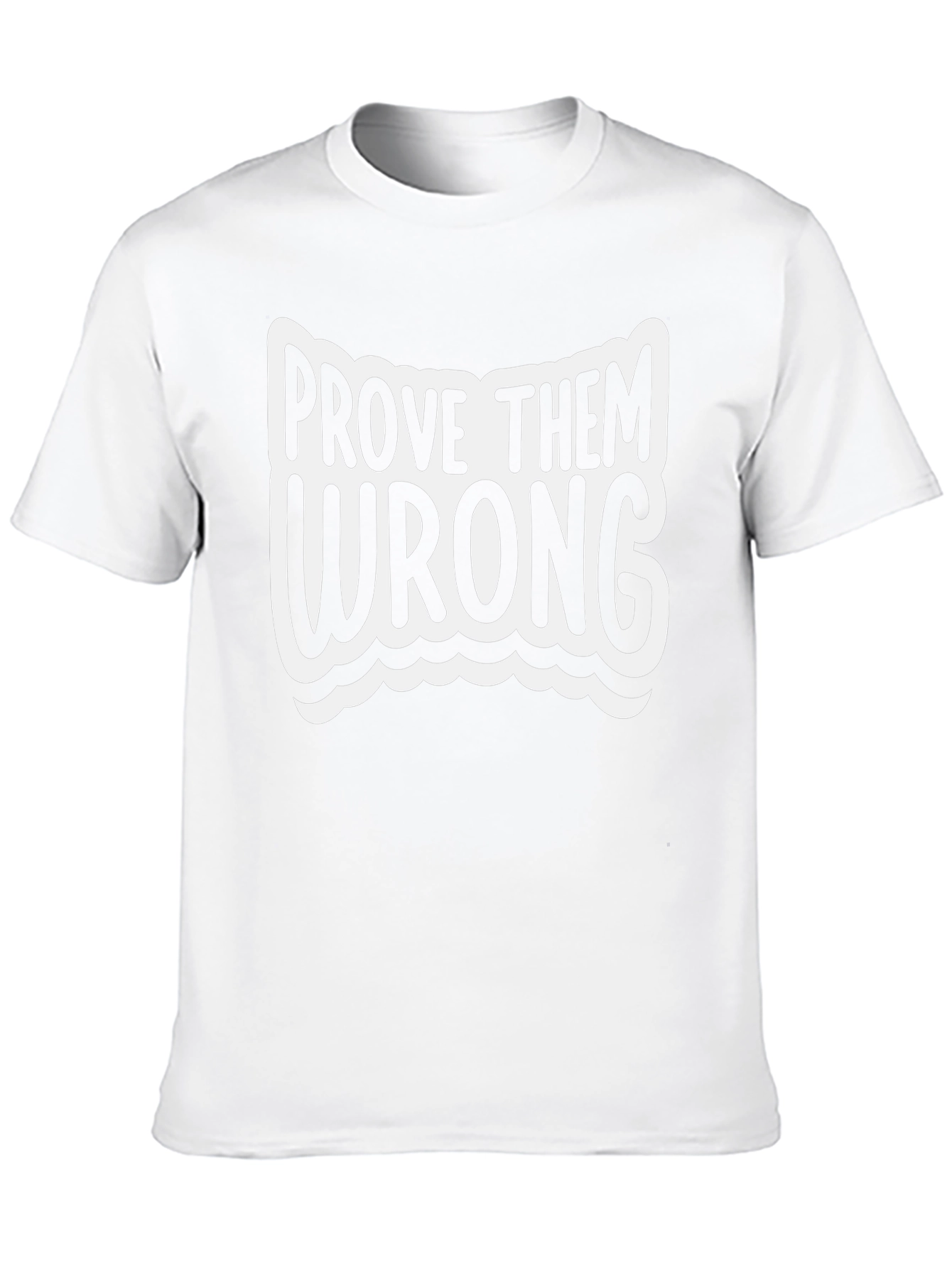 Prove Them Wrong Black Graphic Tee