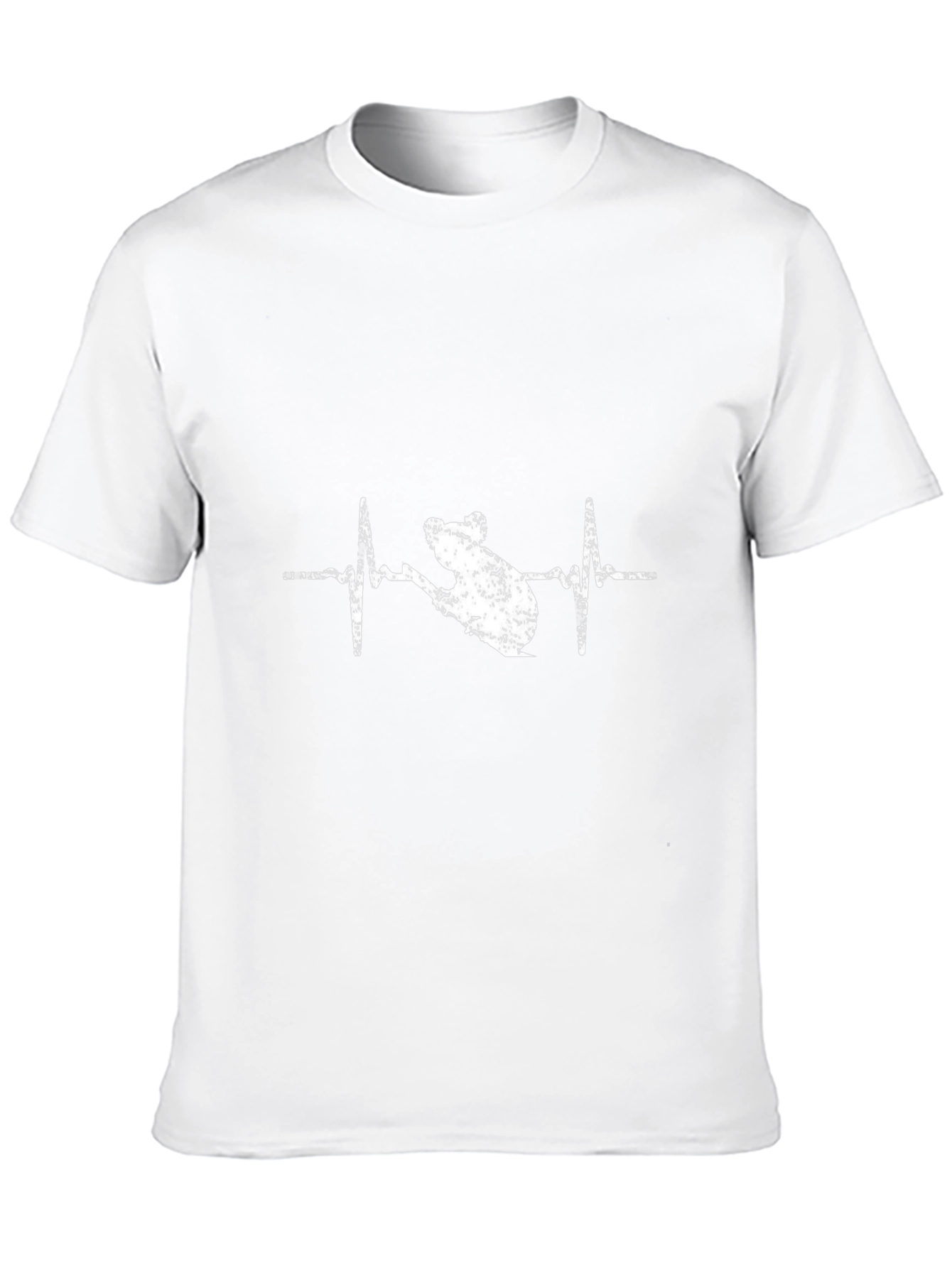 Koala Heartbeat Graphic Tee - Black