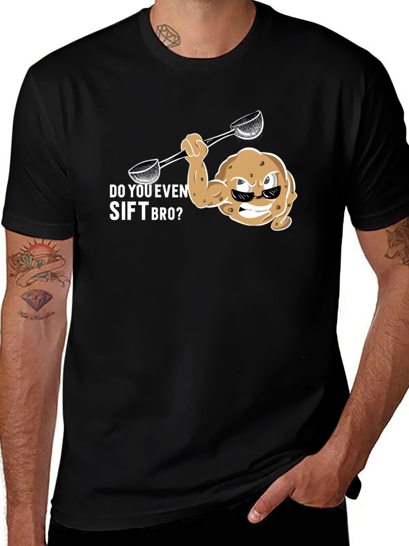 Do You Even Sift Bro? Funny Graphic T-Shirt