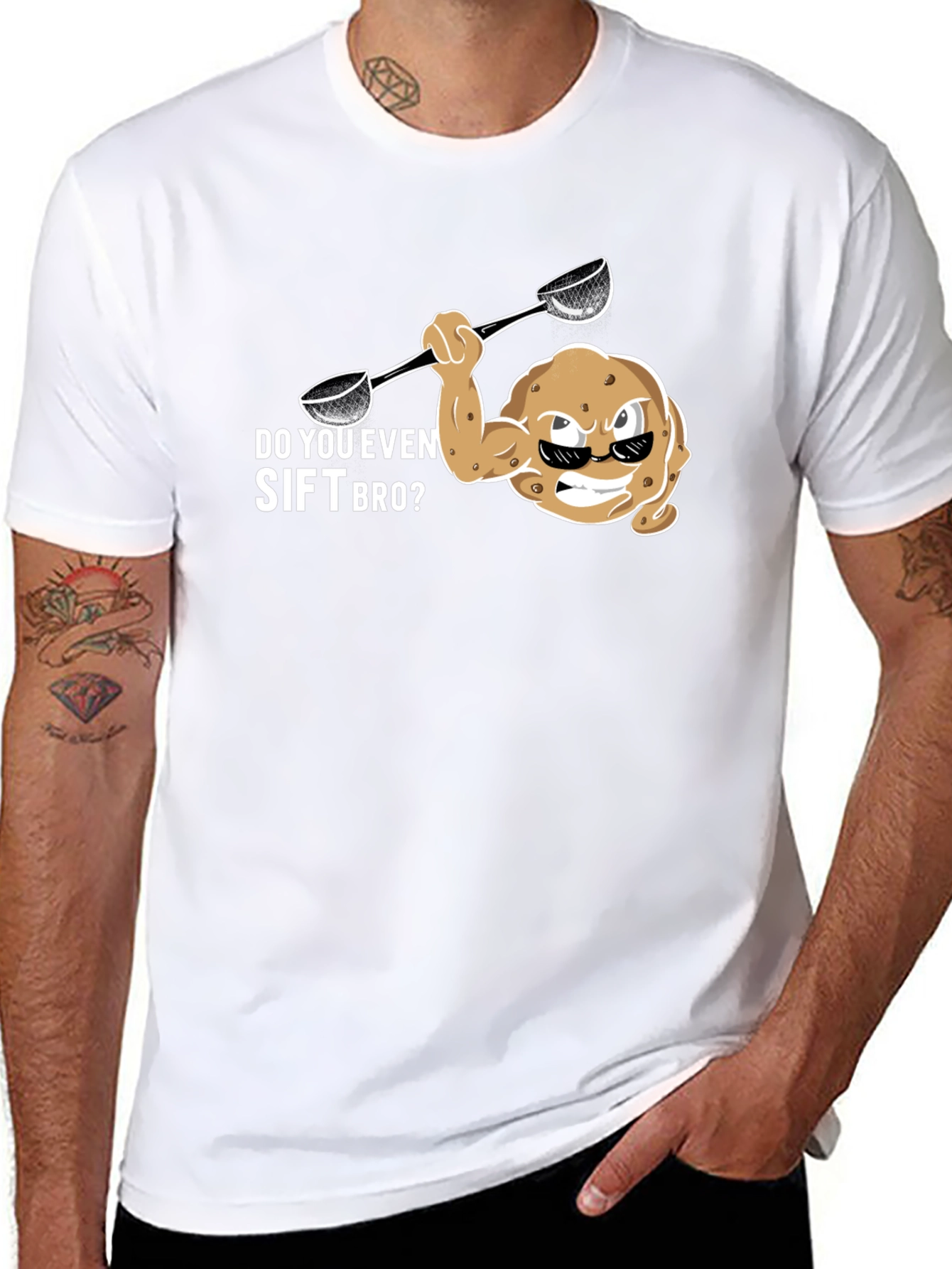 Do You Even Sift Bro? Funny Graphic T-Shirt