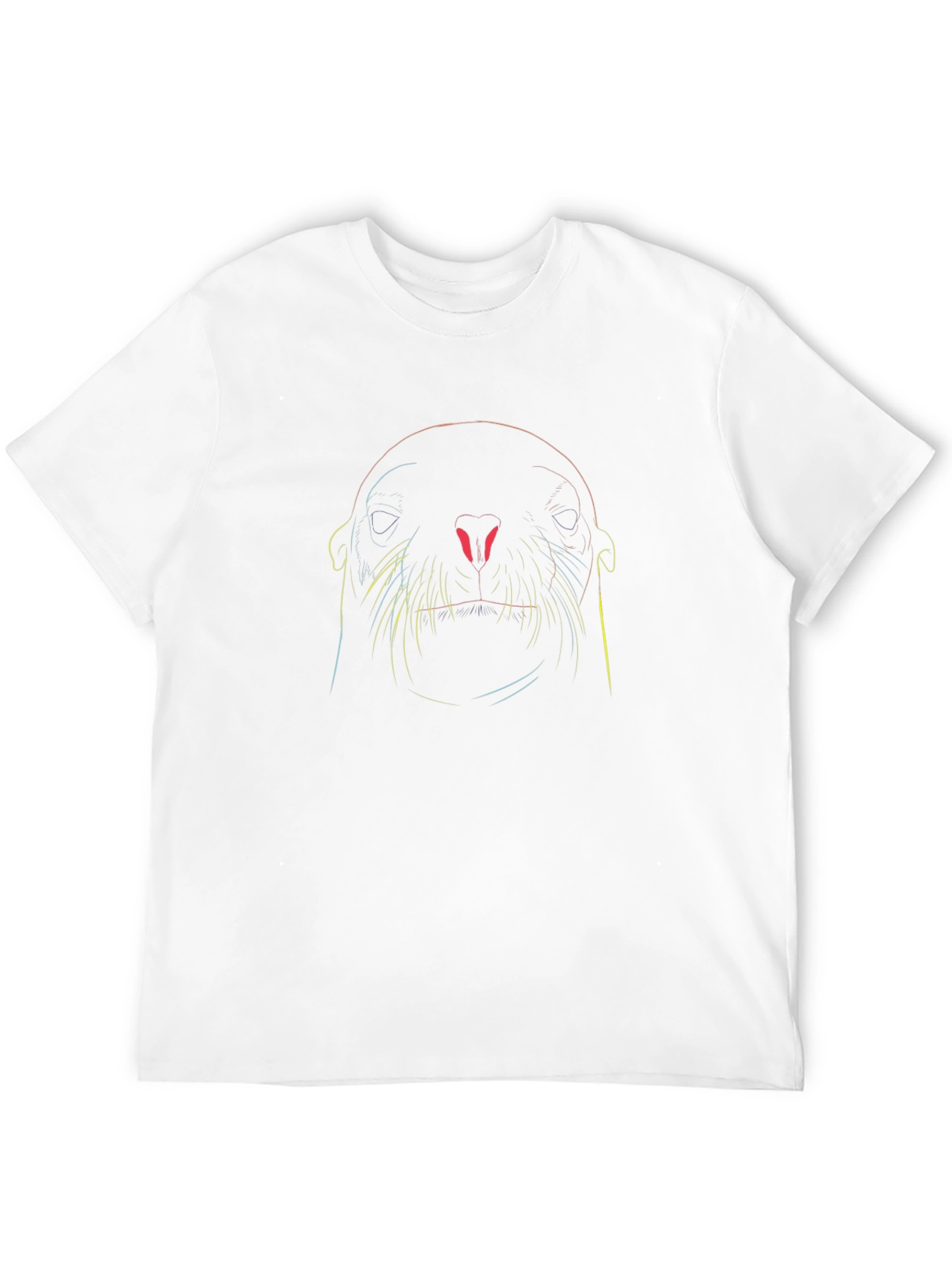 Abstract Sea Lion Graphic Tee