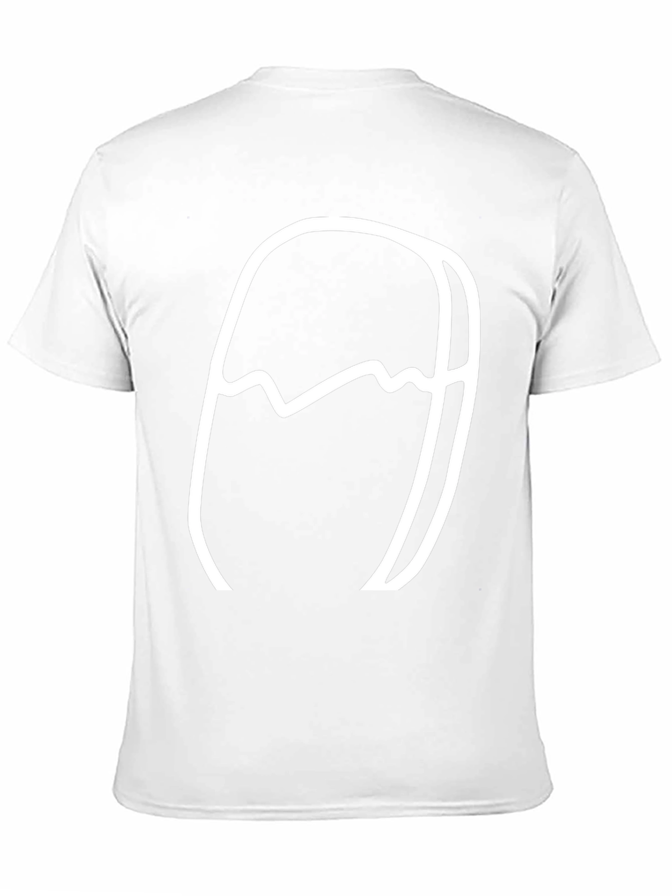 Abstract Graphic Tee - Modern Black T-Shirt