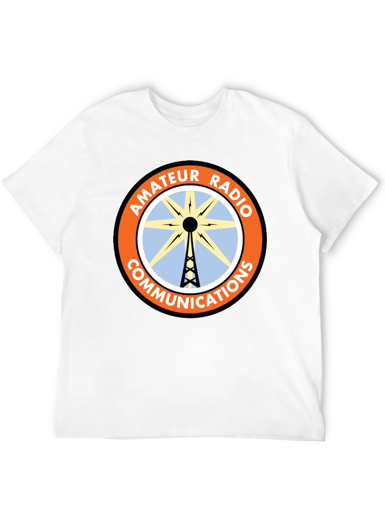 Amateur Radio Communications Black T-Shirt