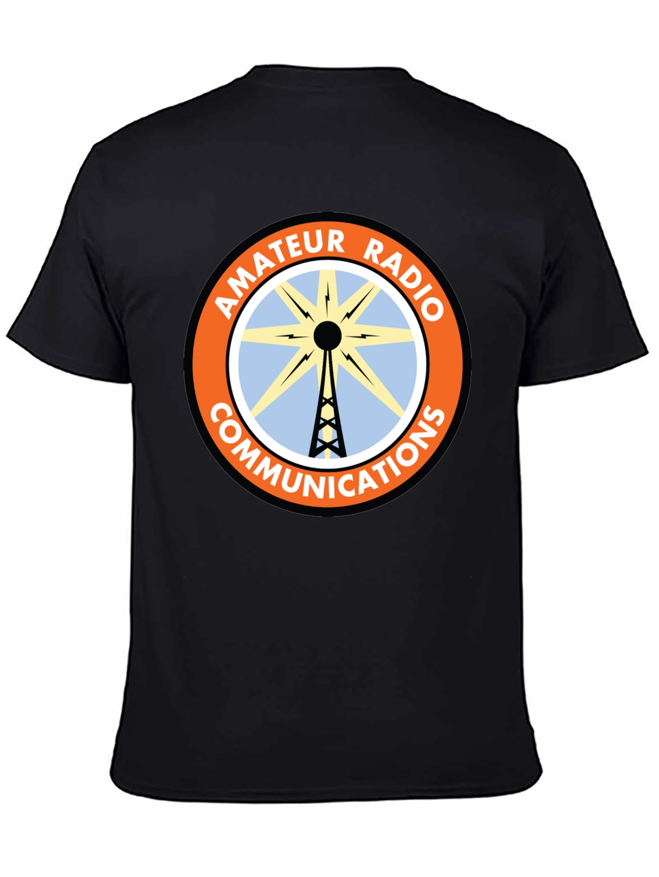 Amateur Radio Communications Black T-Shirt