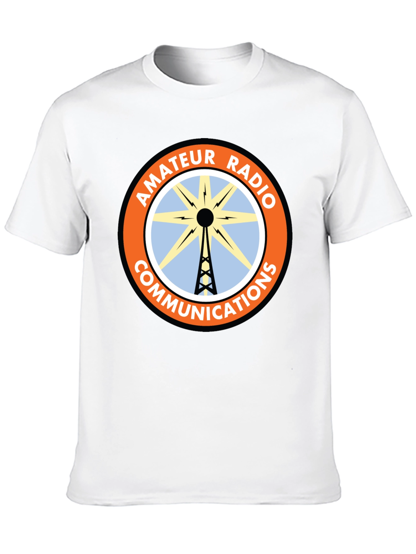 Amateur Radio Communications Black T-Shirt