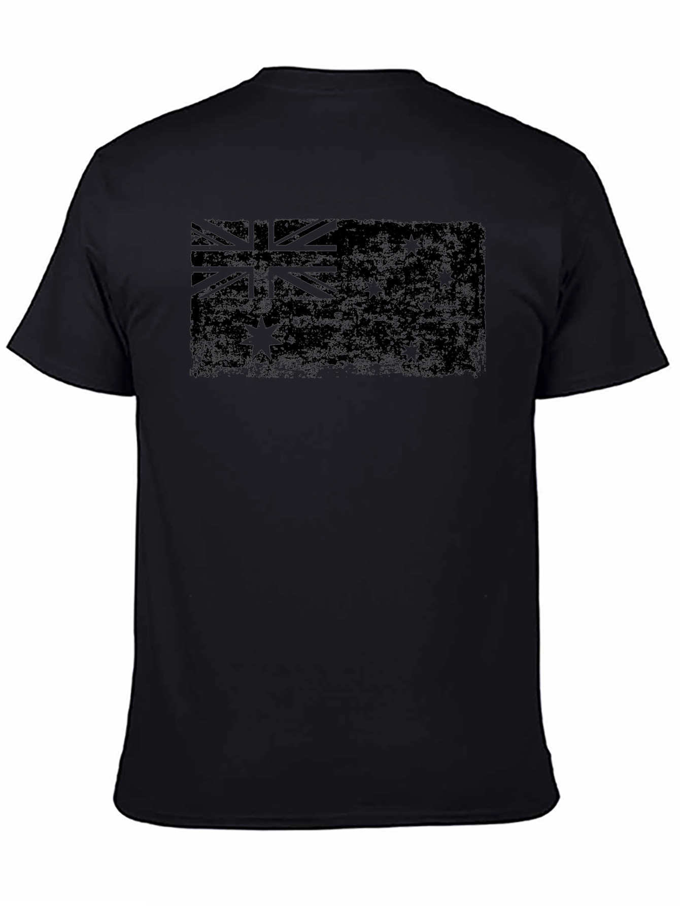 Distressed Australian Flag Graphic Tee