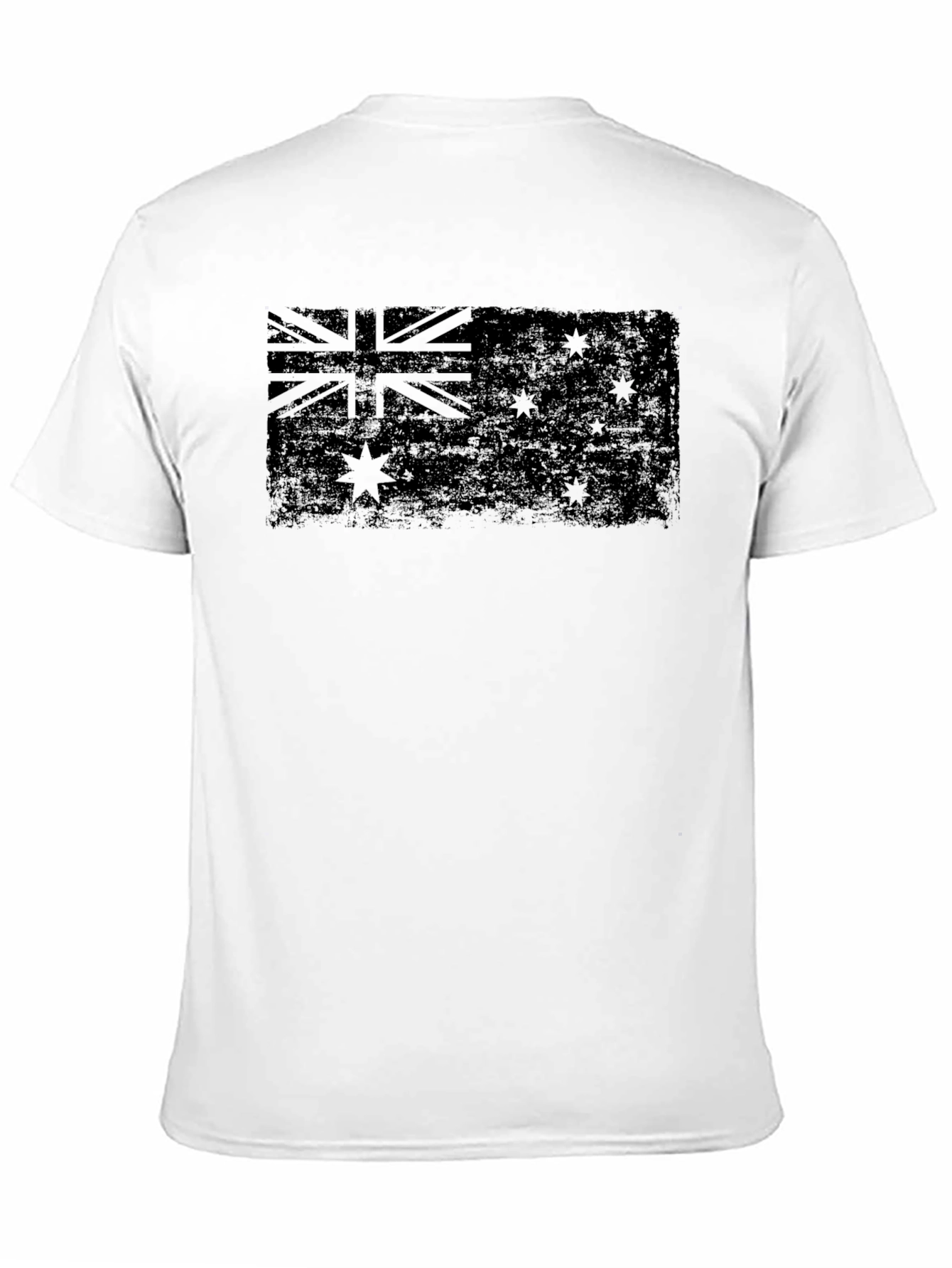 Distressed Australian Flag Graphic Tee
