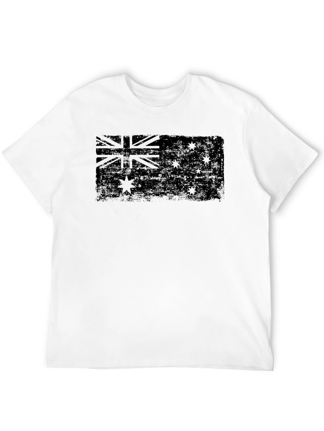 Distressed Australian Flag Graphic Tee
