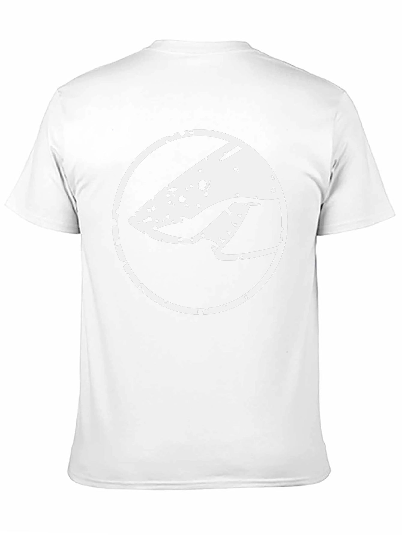 Abstract Graphic Tee - Modern Black Cotton T-Shirt