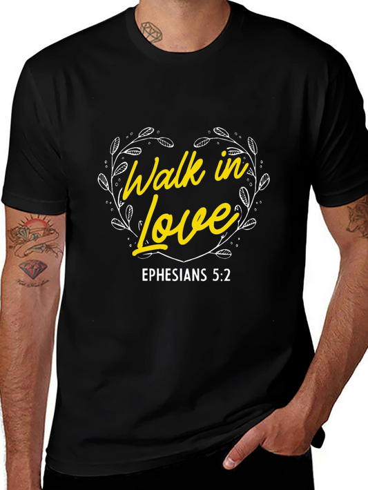Walk in Love T-Shirt - Ephesians 5:2 - Christian Apparel