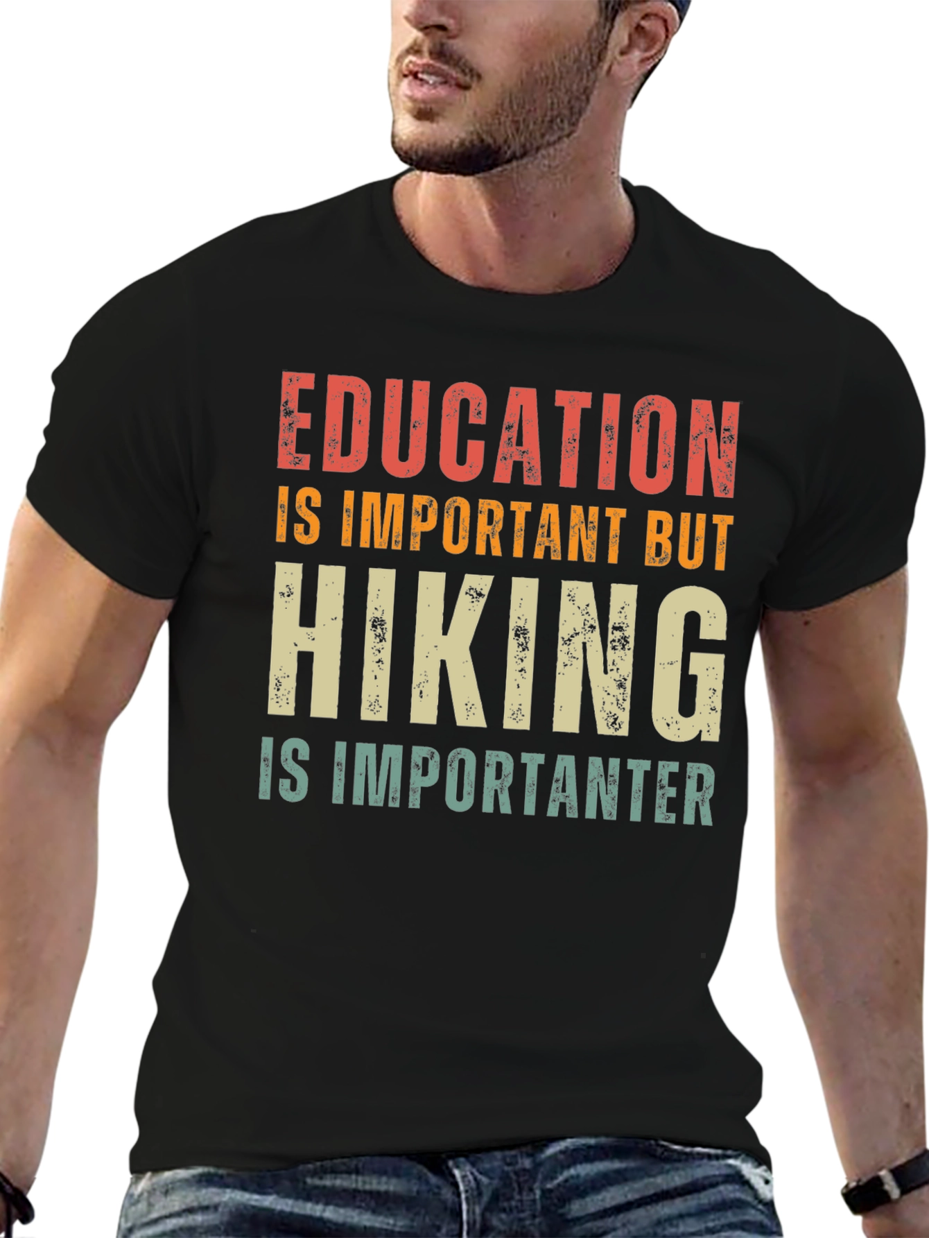 Hiking is Importanter Graphic Tee