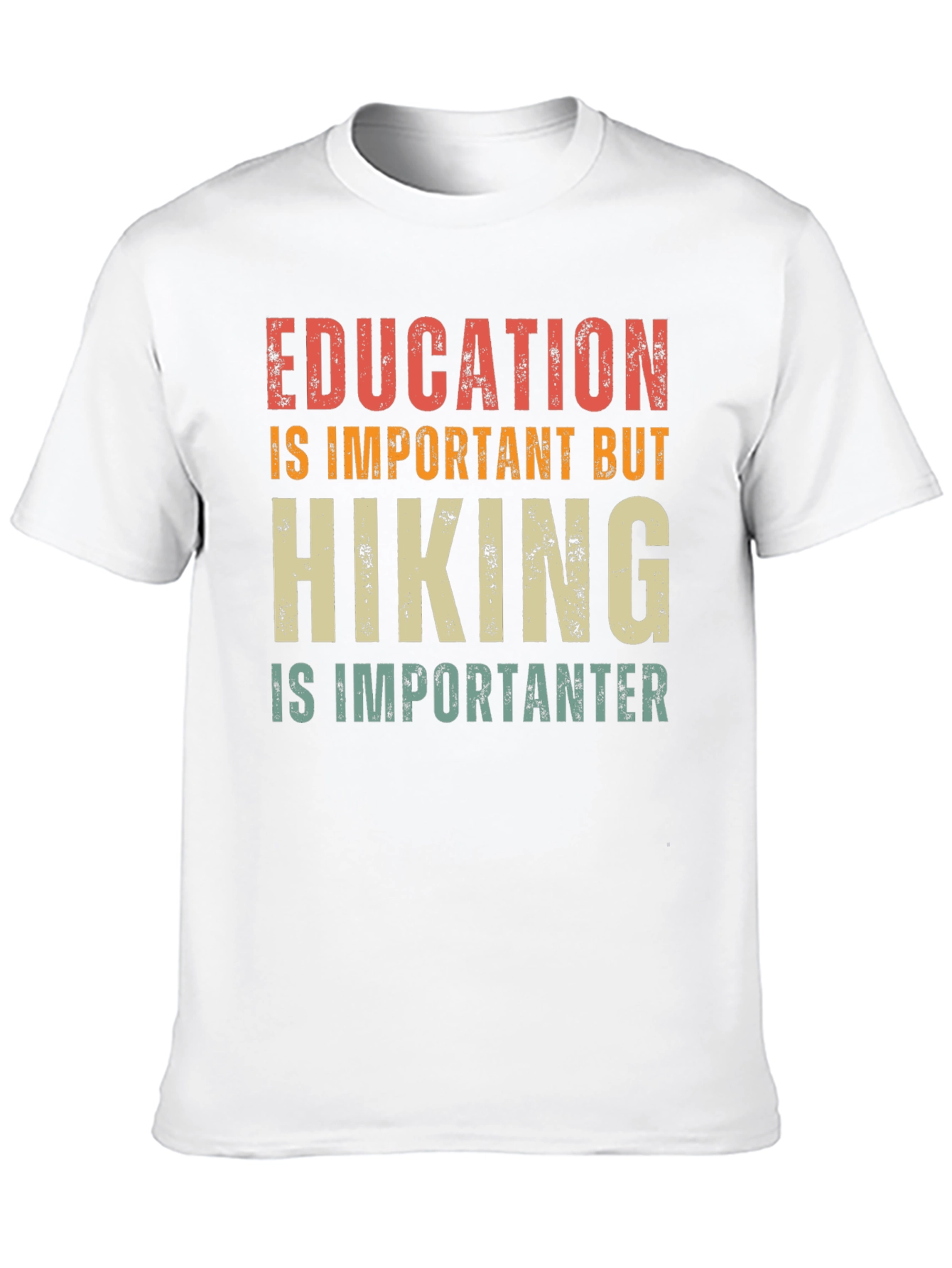 Hiking is Importanter Graphic Tee