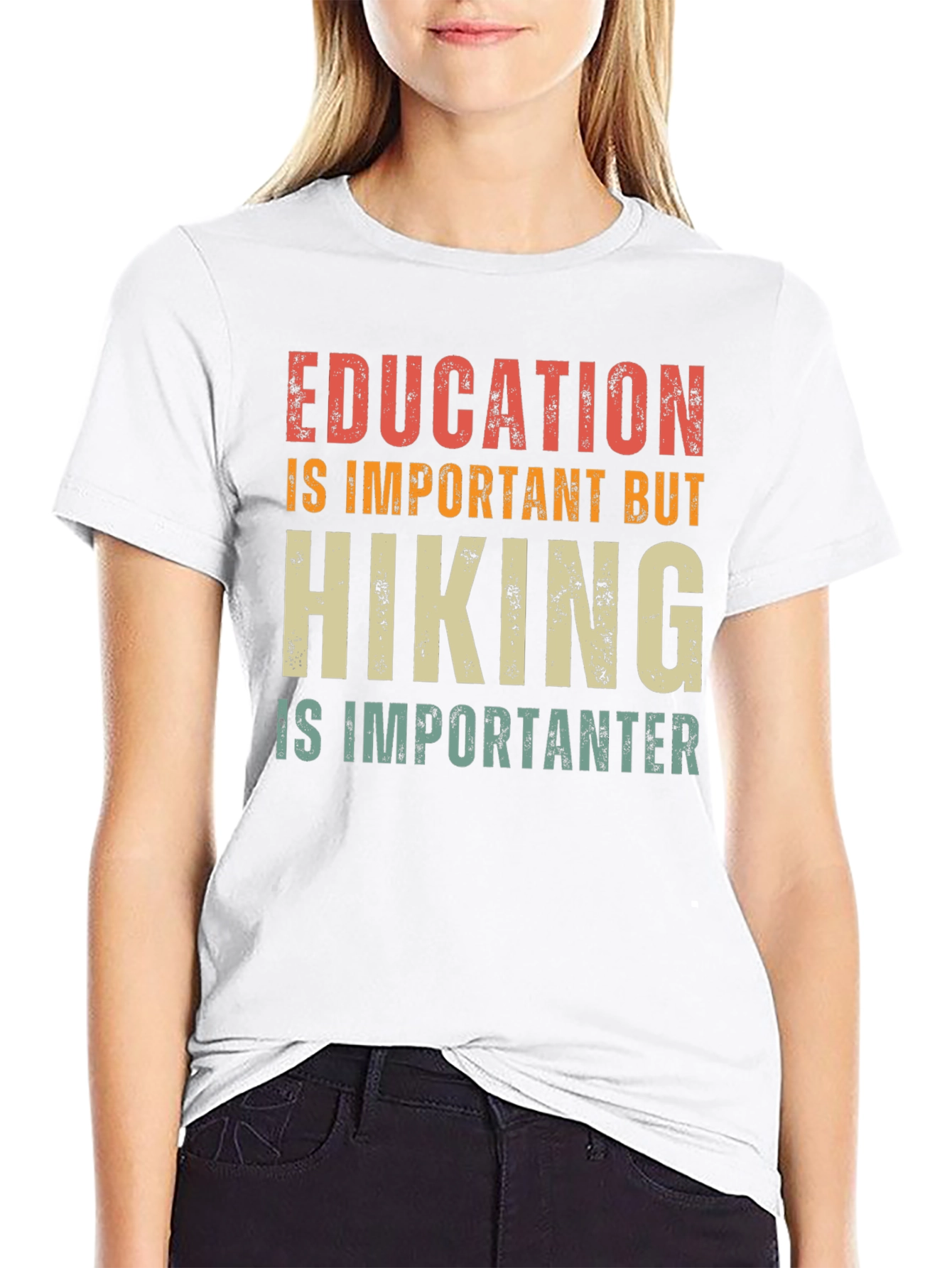 Hiking is Importanter Graphic Tee