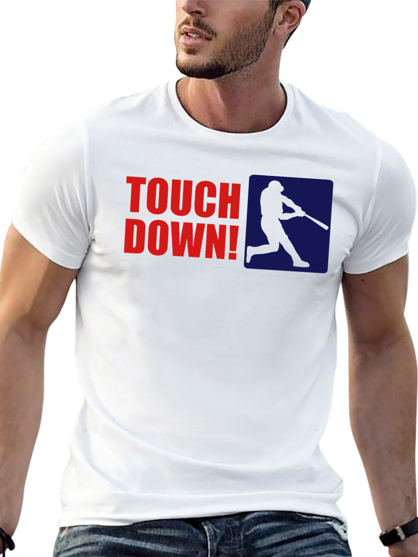 Touchdown Baseball Graphic Tee
