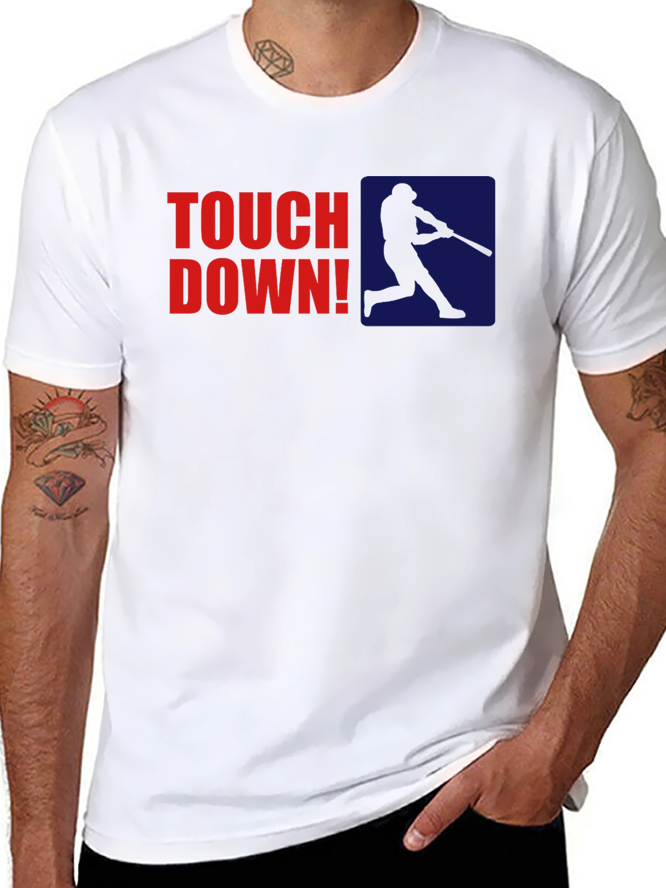 Touchdown Baseball Graphic Tee