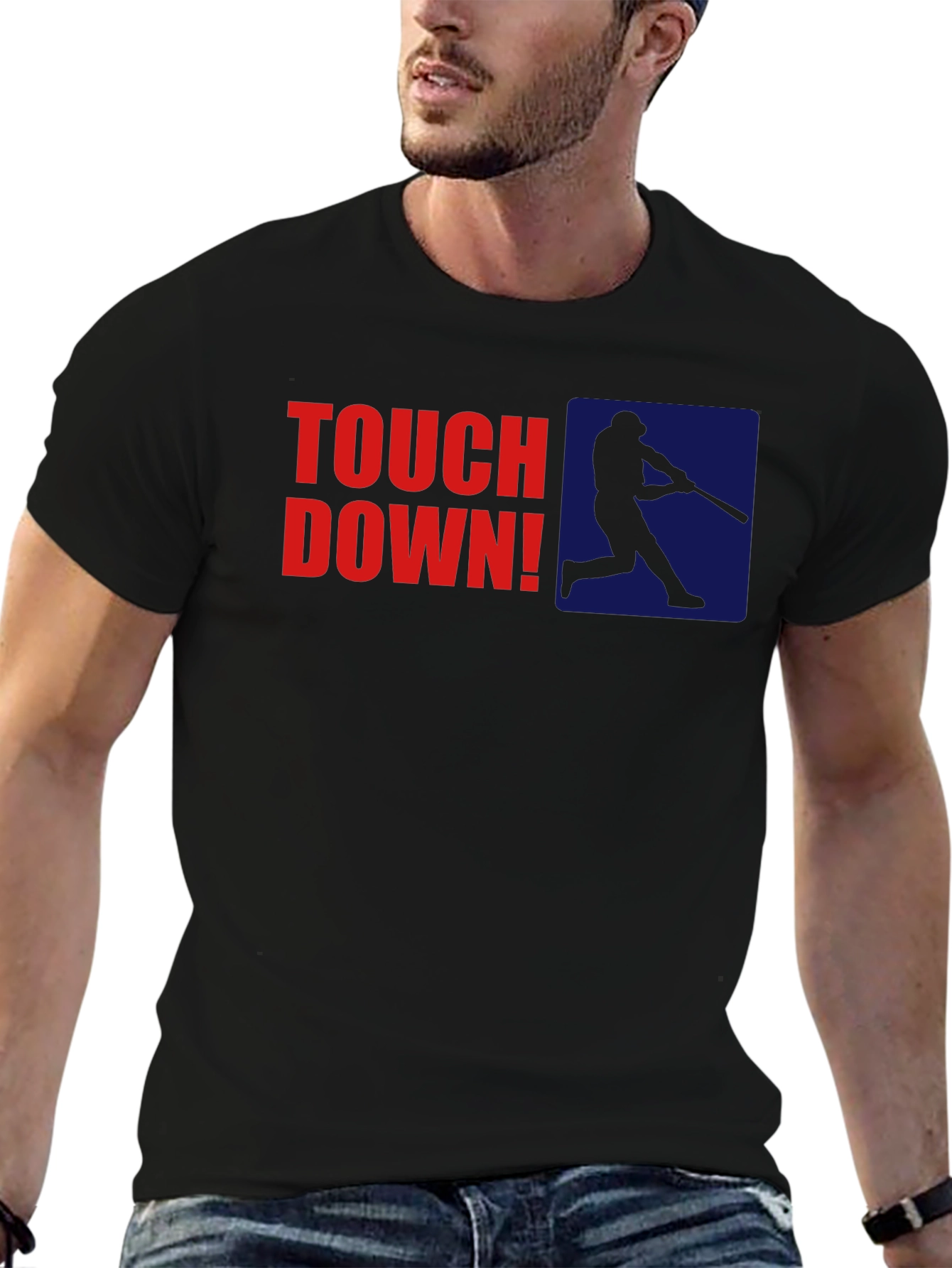 Touchdown Baseball Graphic Tee