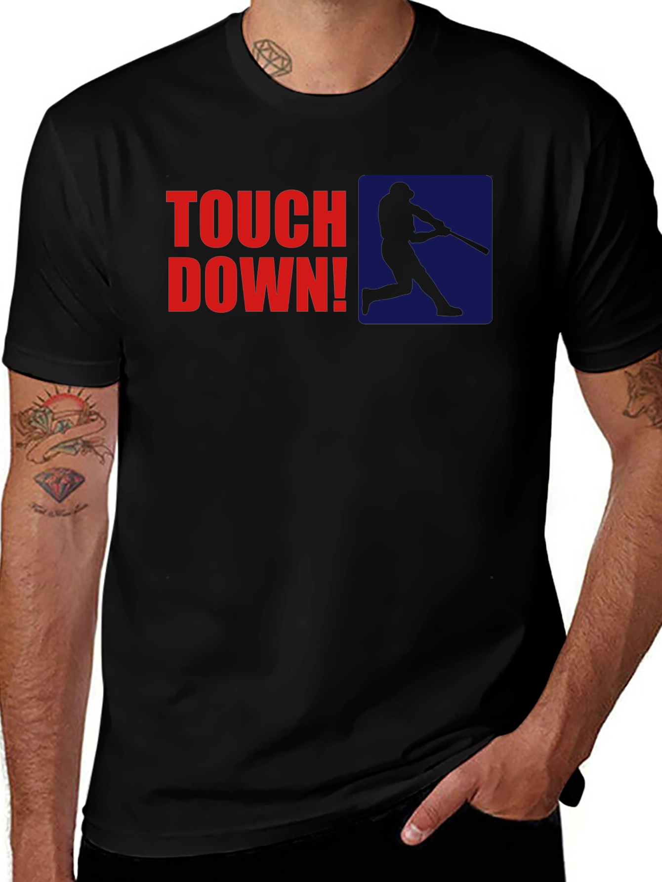 Touchdown Baseball Graphic Tee