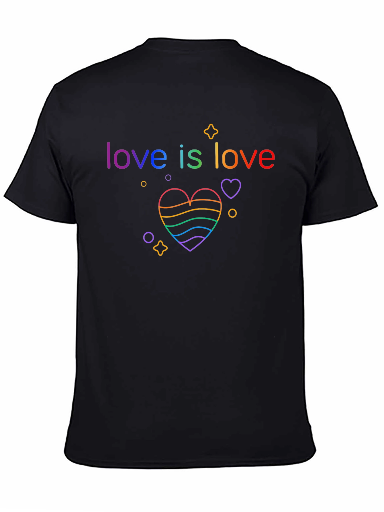 Love is Love Rainbow Heart T-Shirt