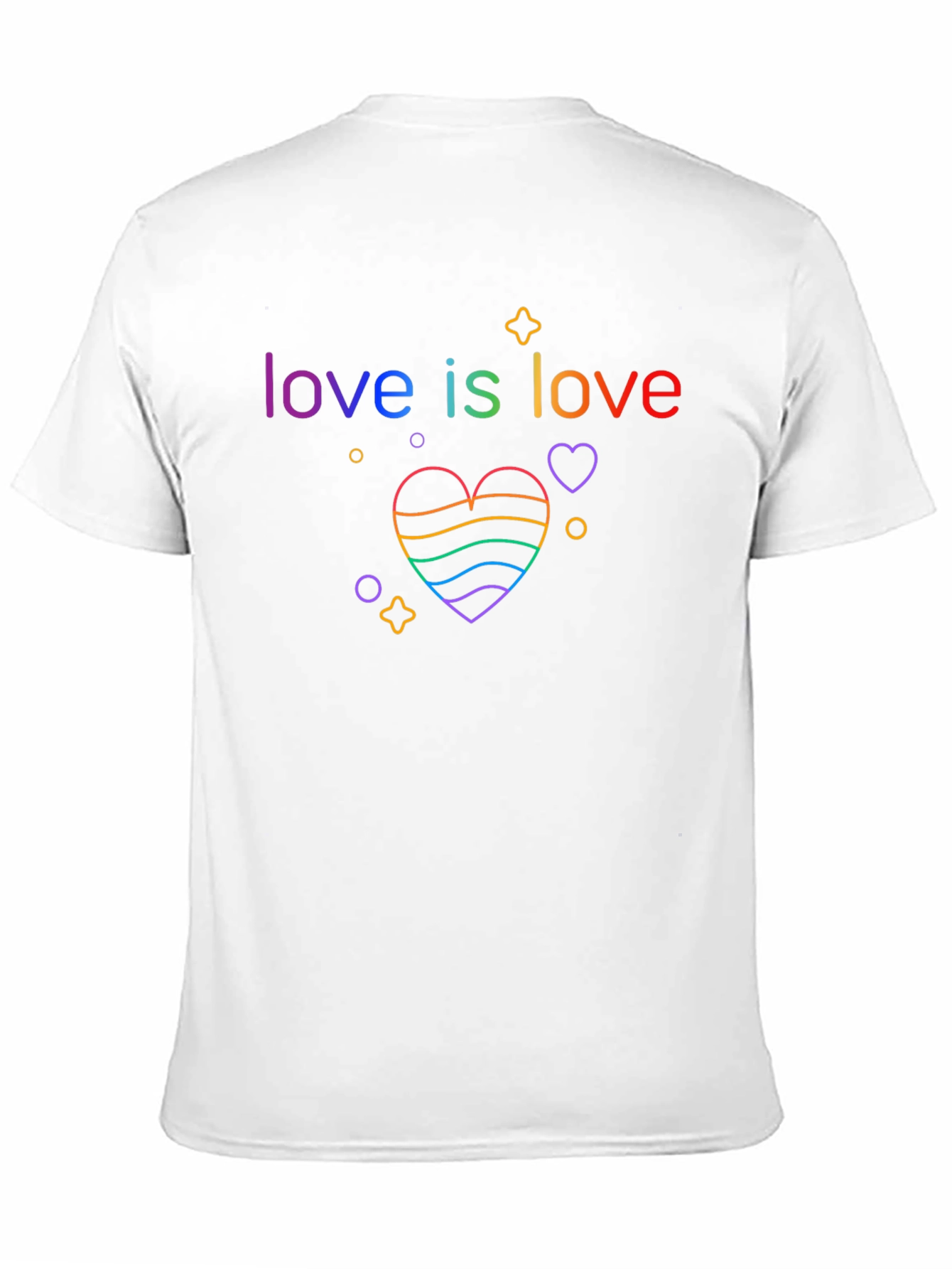 Love is Love Rainbow Heart T-Shirt
