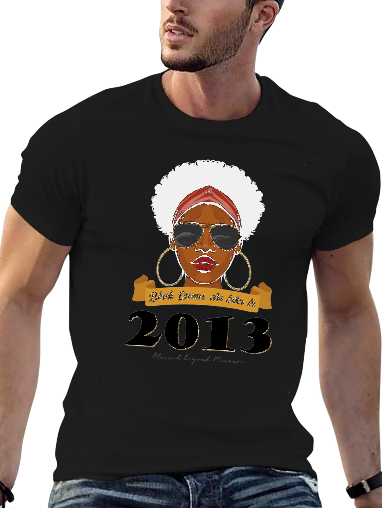 Black Queens Born in 2013 T-Shirt