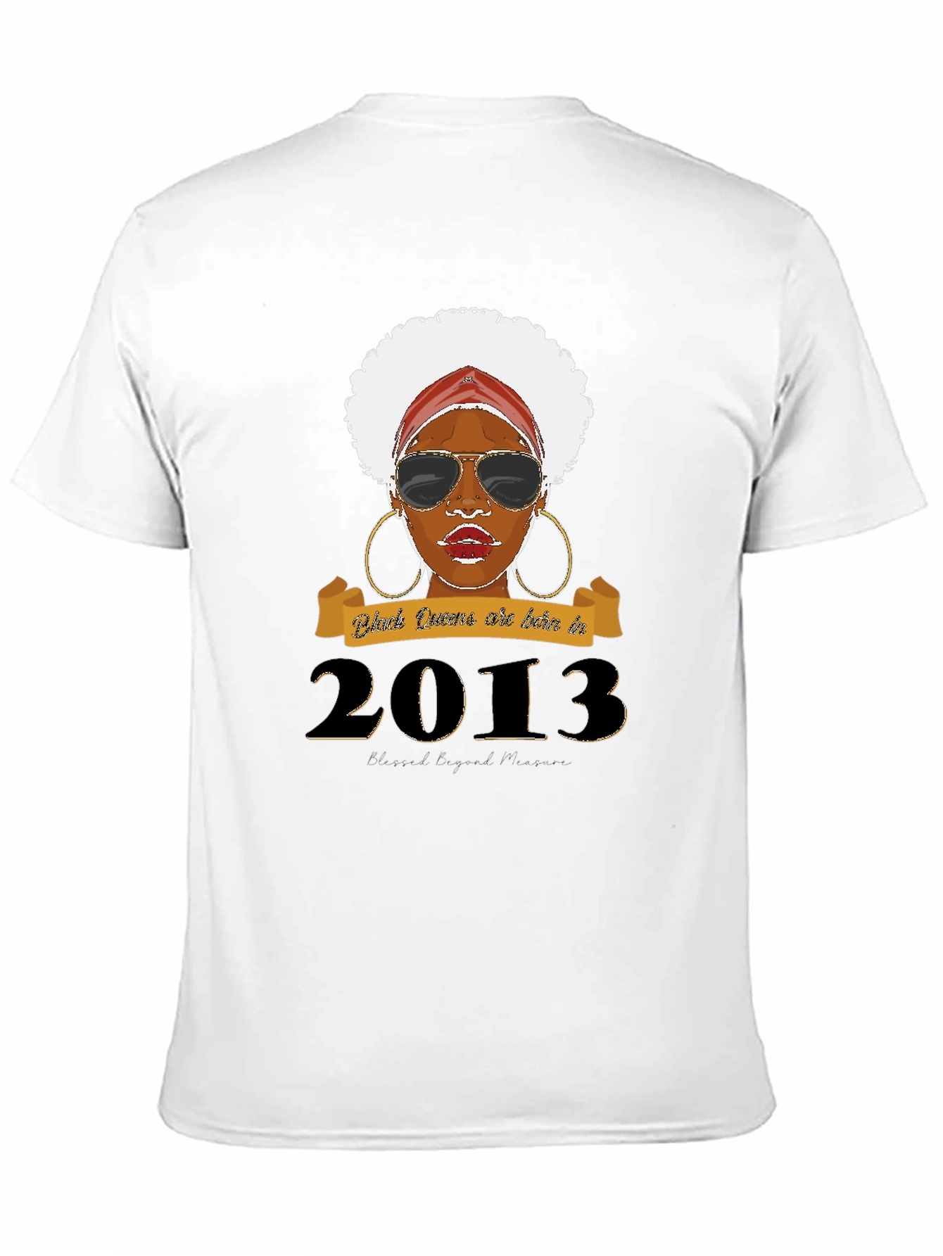 Black Queens Born in 2013 T-Shirt