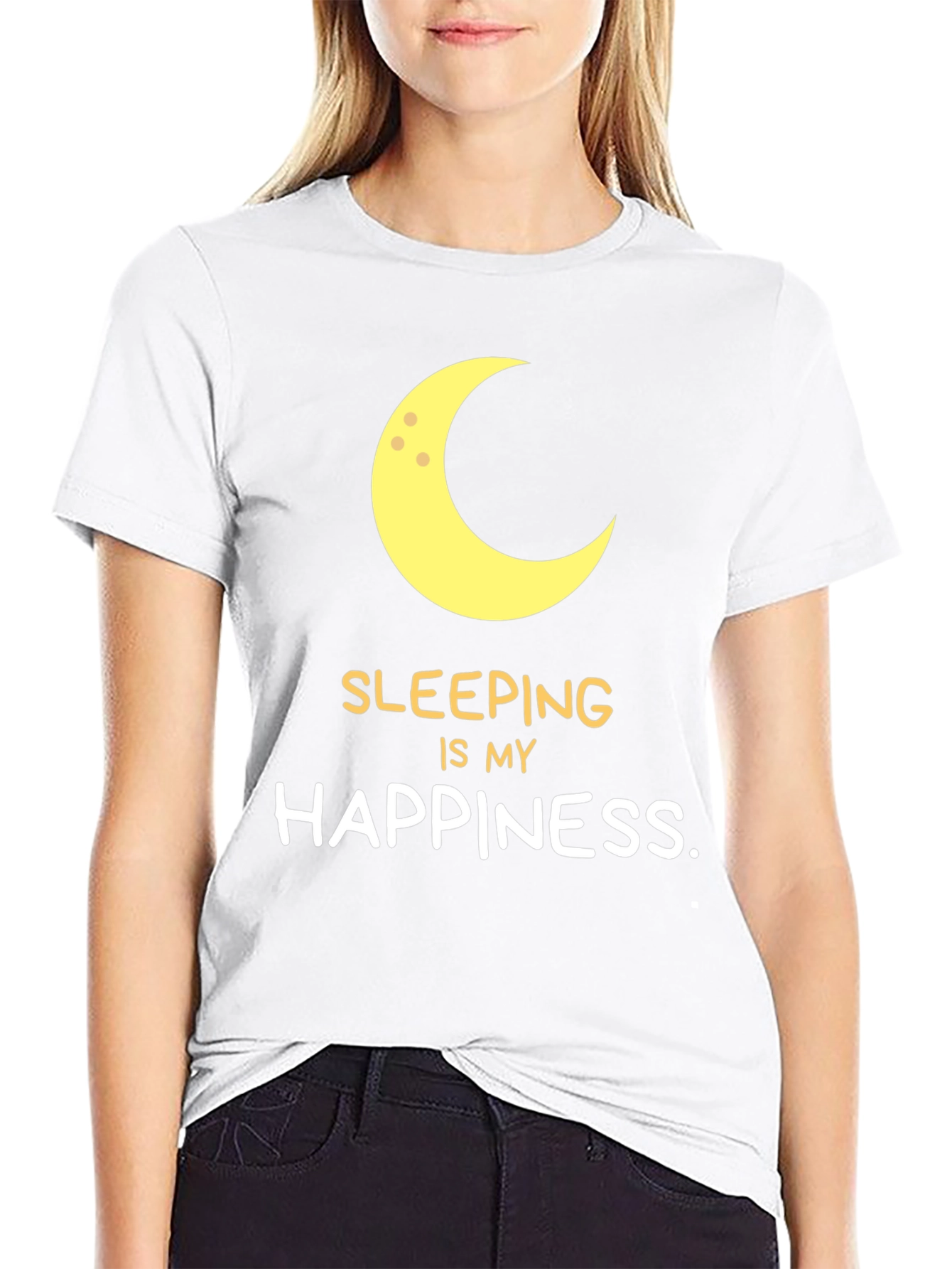 Sleeping is My Happiness Graphic Tee