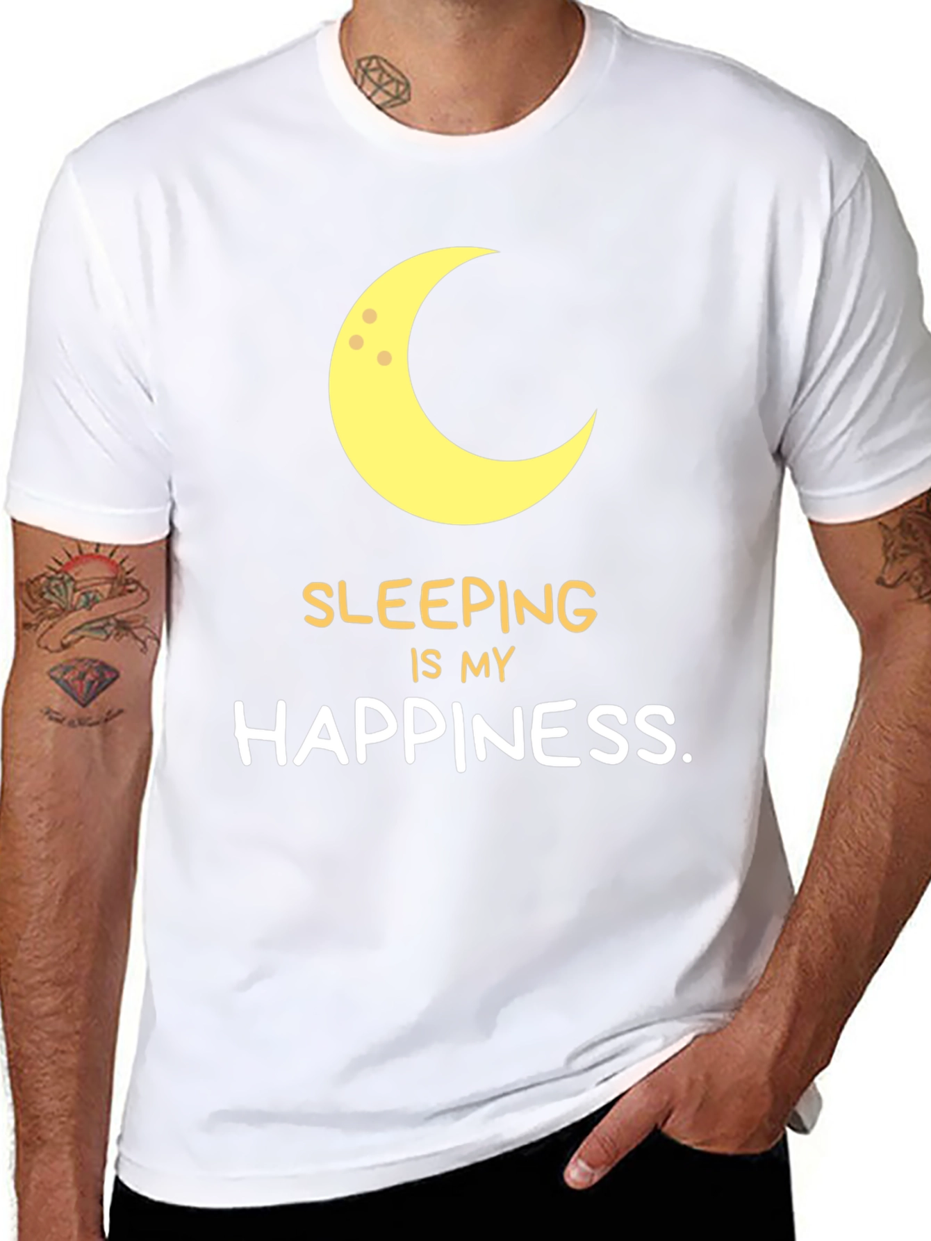 Sleeping is My Happiness Graphic Tee