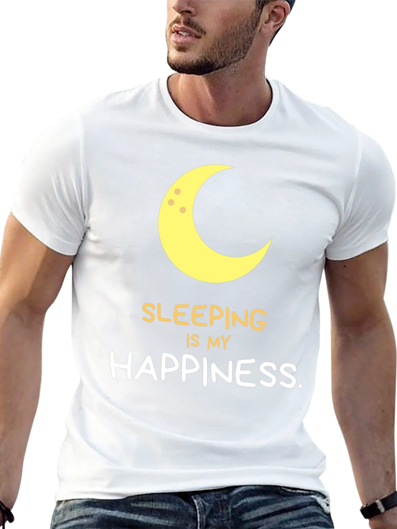 Sleeping is My Happiness Graphic Tee