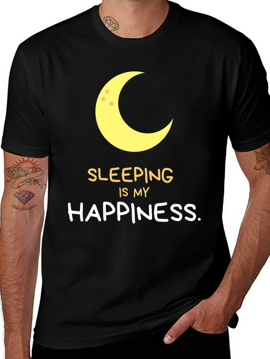 Sleeping is My Happiness Graphic Tee